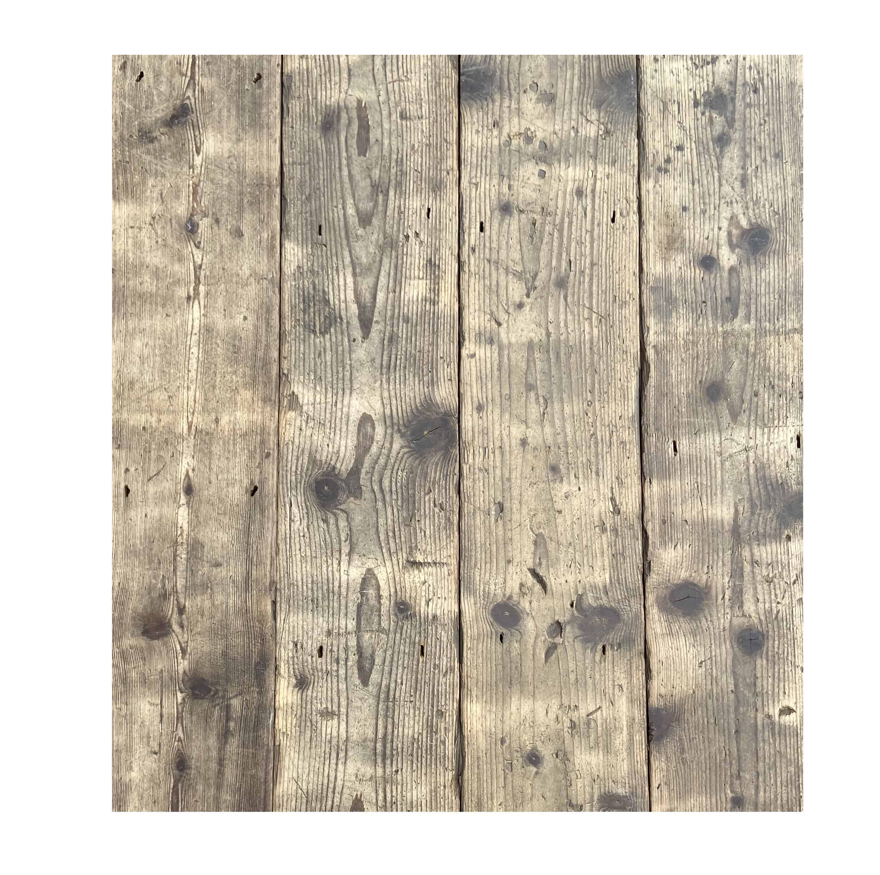 Antique Old Reclaimed Pine Square Edged Floorboards