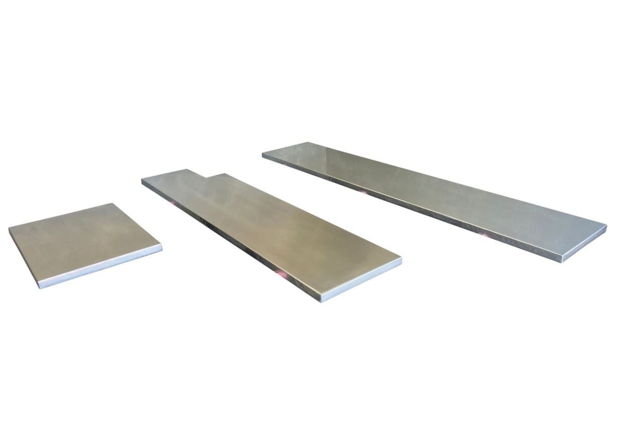 Bespoke Natural Zinc Kitchen Worktops - D1809