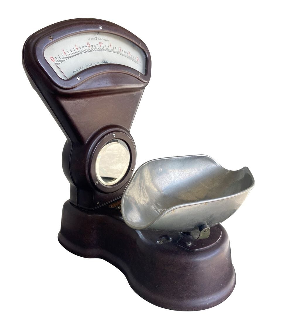 Asco Art Deco Sweet Shop Bakelite Weighing Scales - 9294