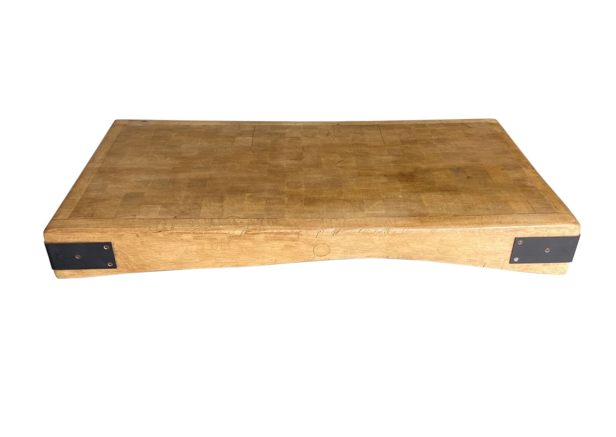 Original Reclaimed Butchers Maple Kitchen Chopping Block - 9374