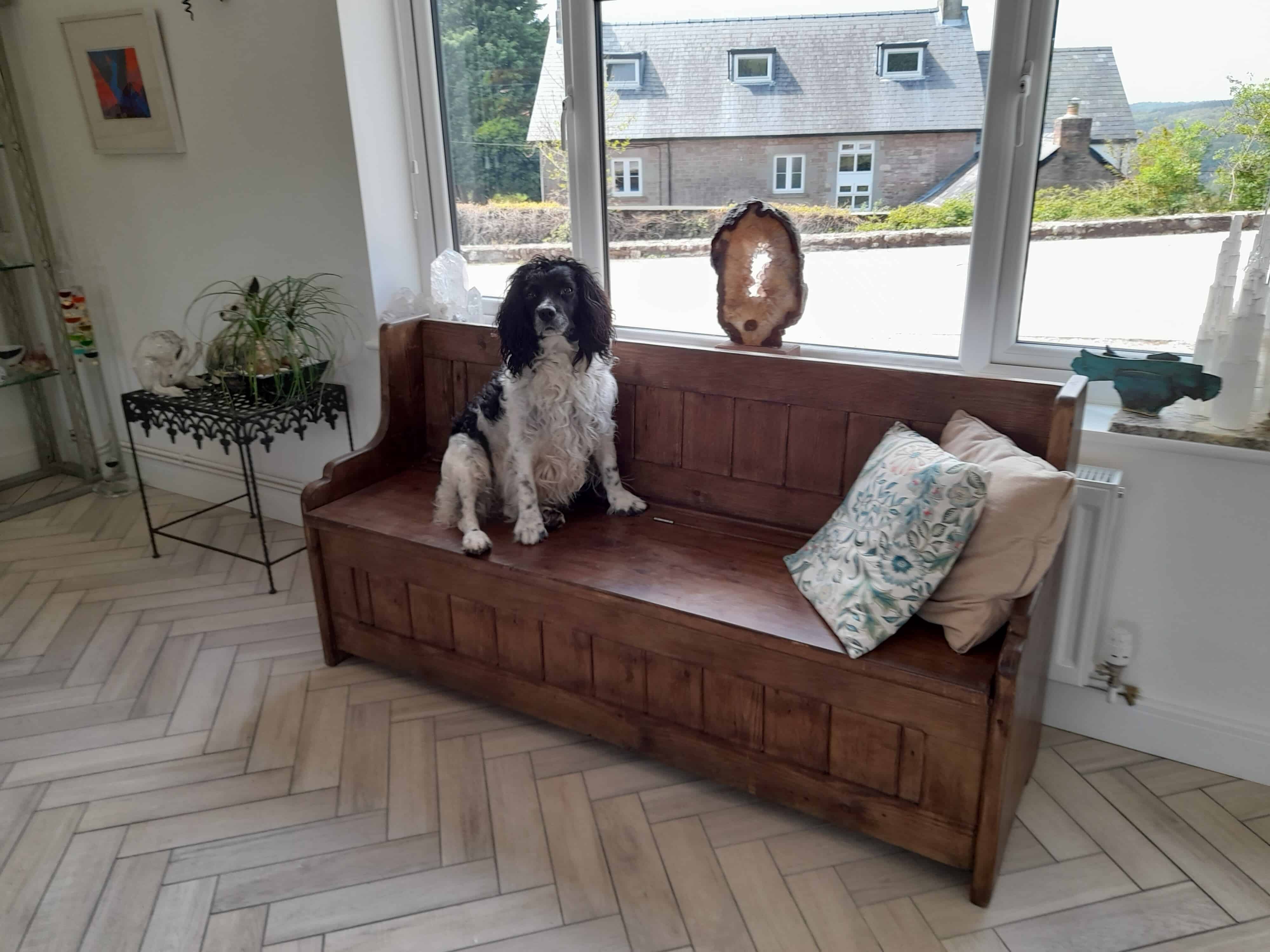 Reclaimed Pine Bespoke Settle With Lift Up Seat Storage