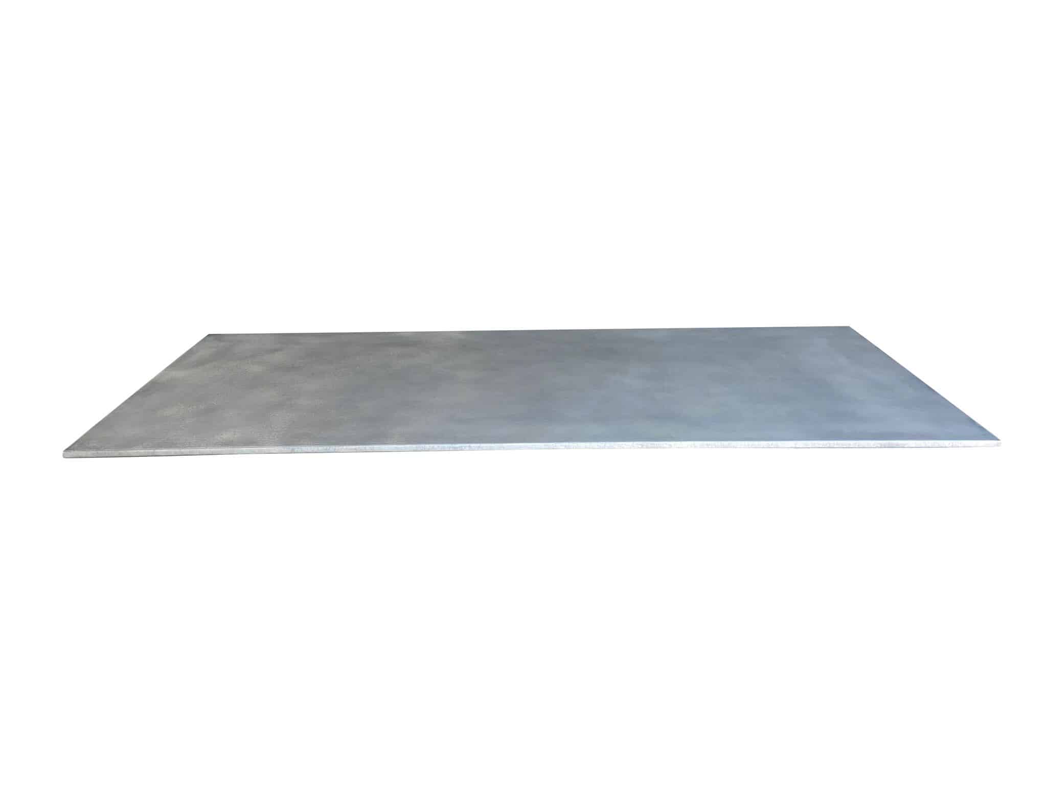 Bespoke Distressed Antiqued Zinc Kitchen Worktop