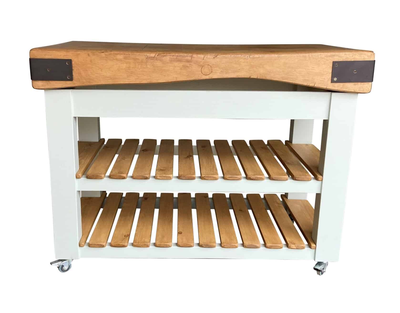 Original Butchers Maple Block on Bespoke Base