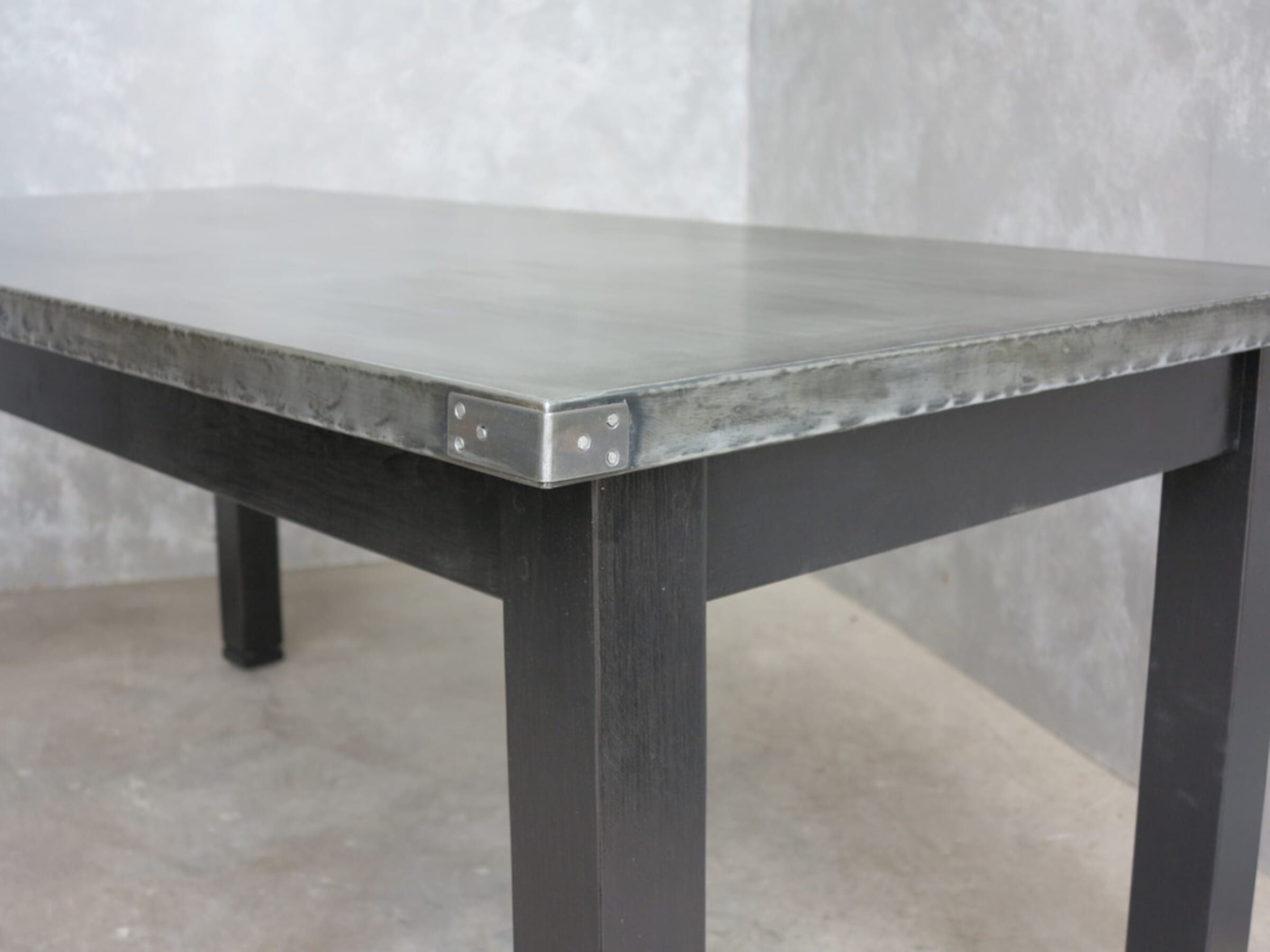 Zinc Top Indoor Or Outdoor Garden Table