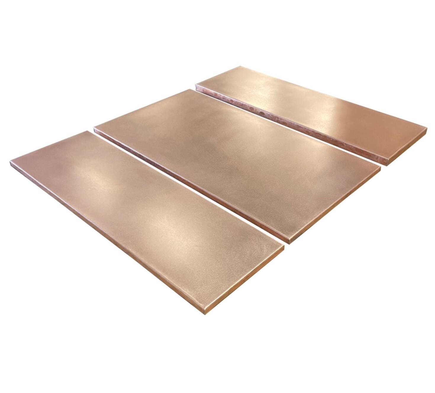 Bespoke Matt Copper Kitchen Worktop - D1842
