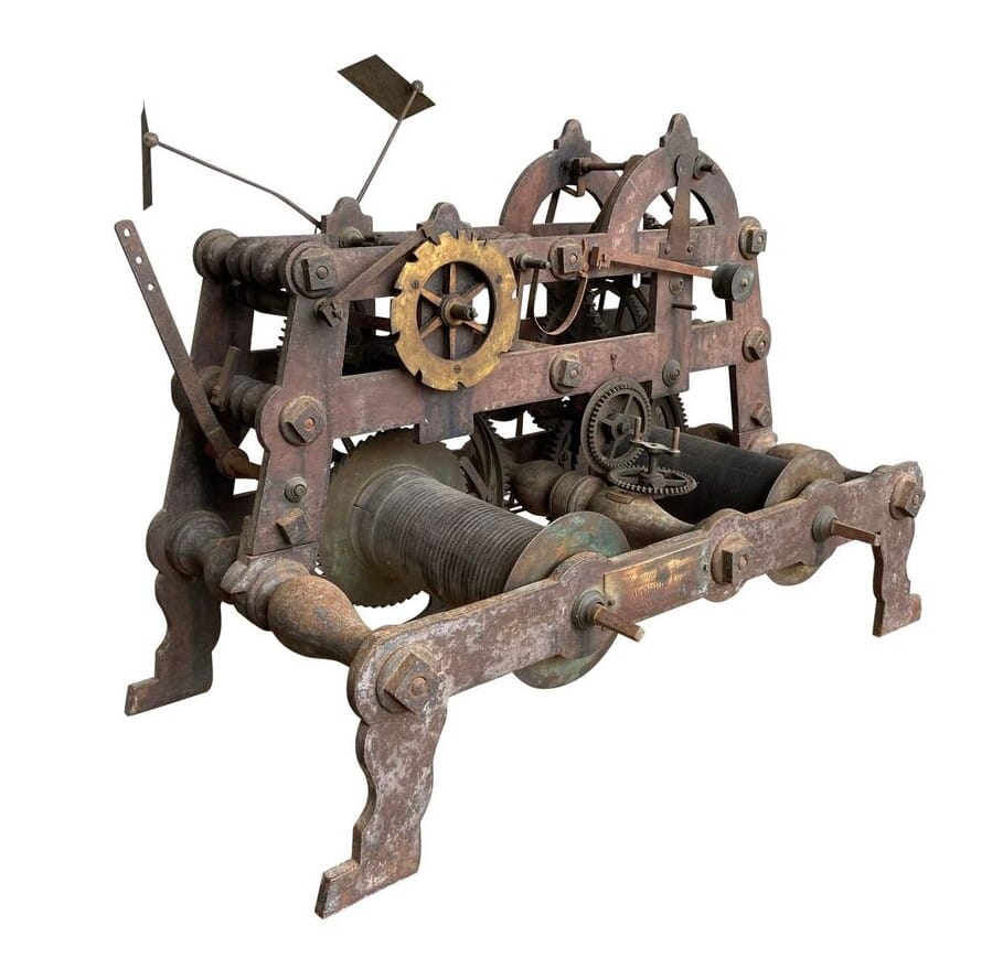 A Fine Rare James Condliff Twin Train Turret Clock - 9424