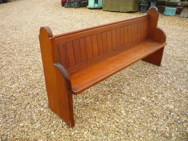 Pitch Pine Original Church Pew 80" Long