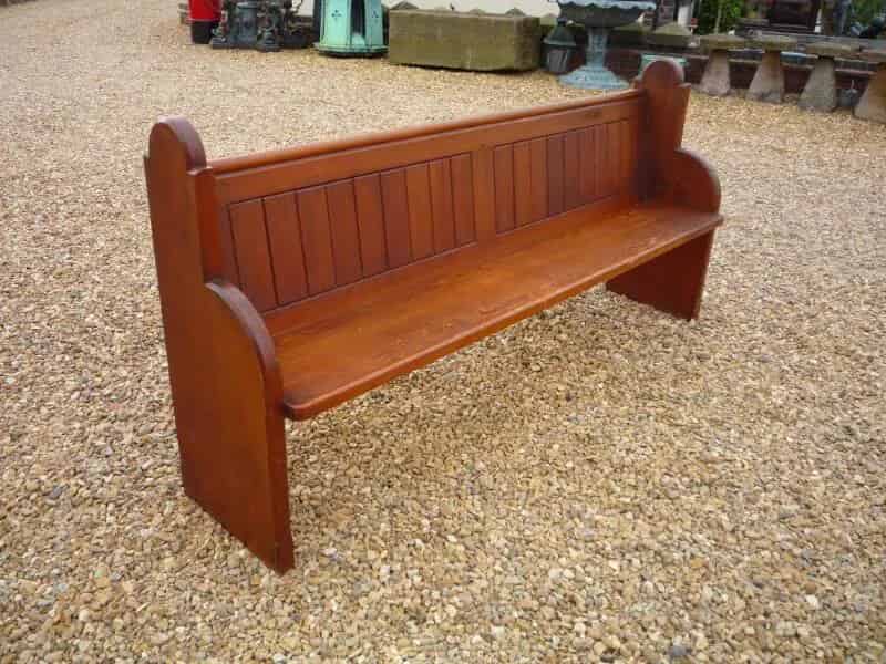 Church Pitch Pine Pew 80" Long
