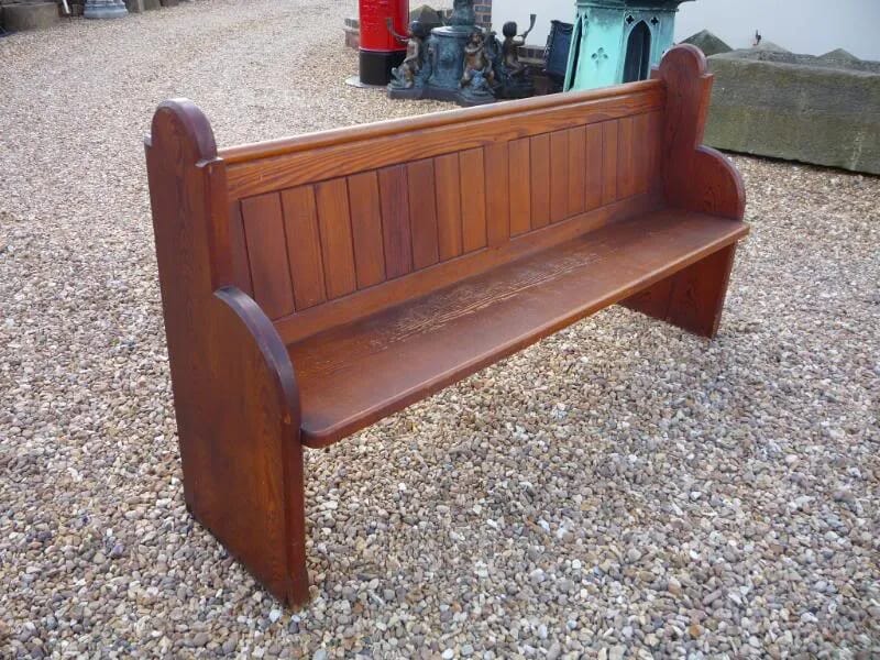 Original Used Church Pew-St Johns Church in Farnborough Hampshire - 3986