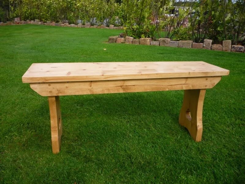 Antique Reclaimed Pine Bench - 4012