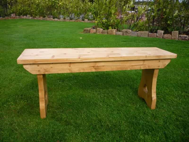 Antique Reclaimed Pine Bench