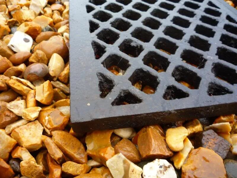Antique Cast Iron Floor Grilles - 4006B