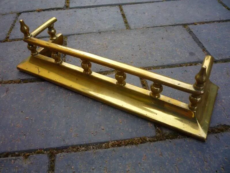 Antique Brass Miniature Fender - 4040