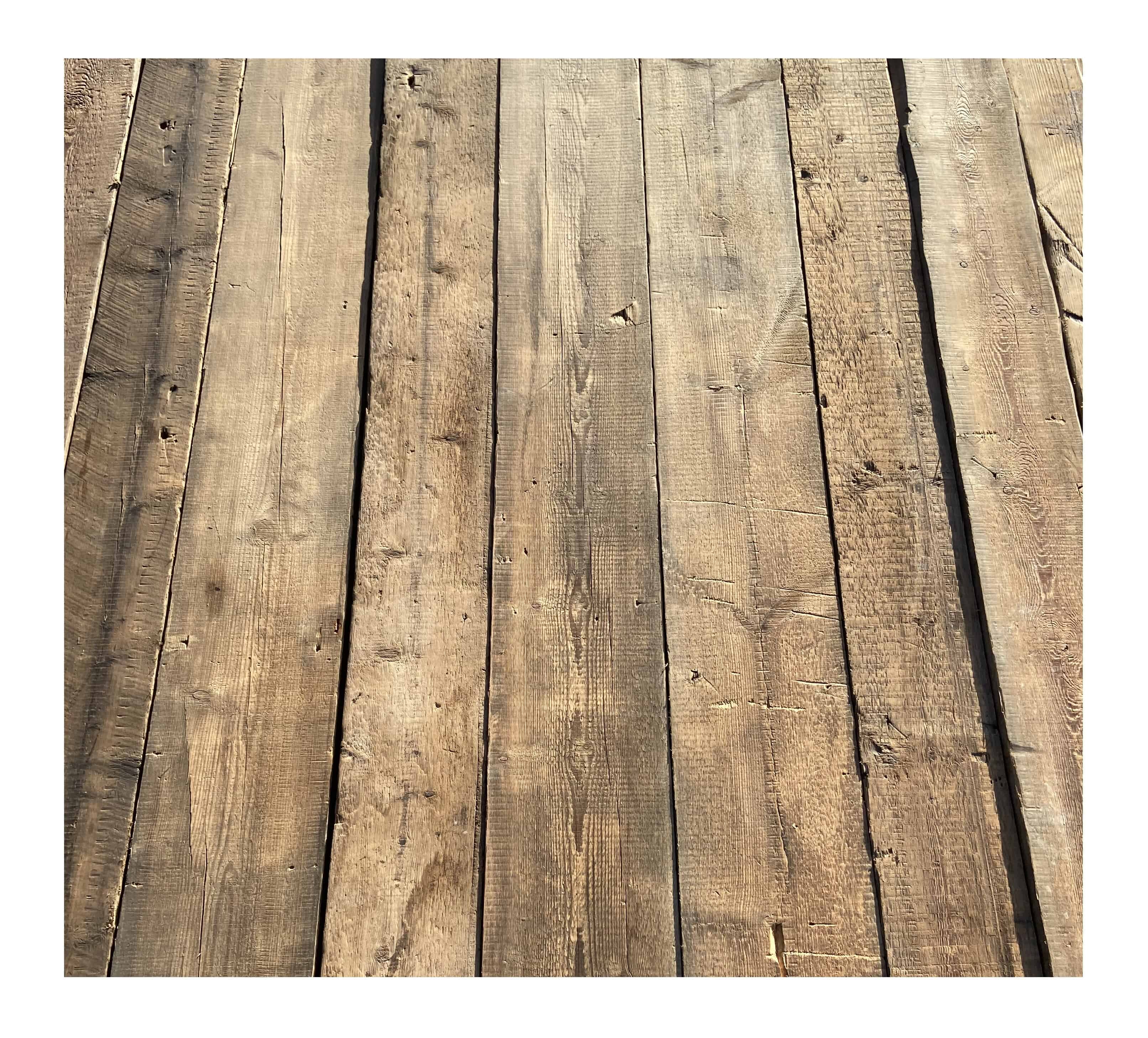 Job Lot of 43 Sq yards of Reclaimed Pine Re Sawn Floorboards