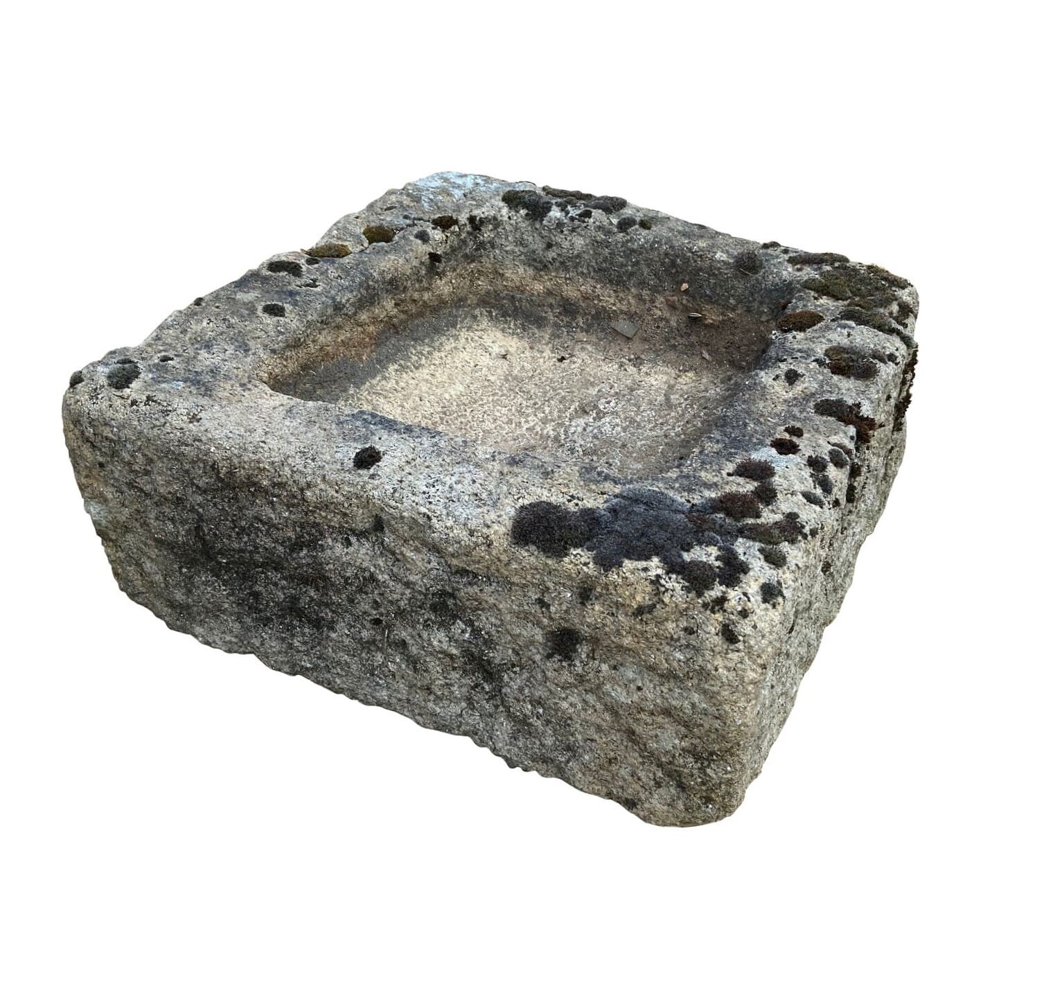 Antique Reclaimed Solid Stone Garden Trough / Planter - 9445