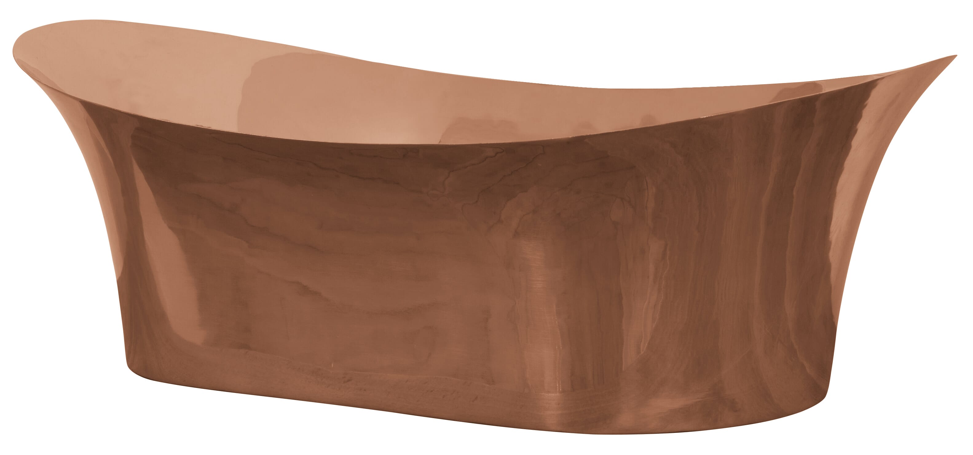Copper Bateau Basin With Copper Interior  - SS171