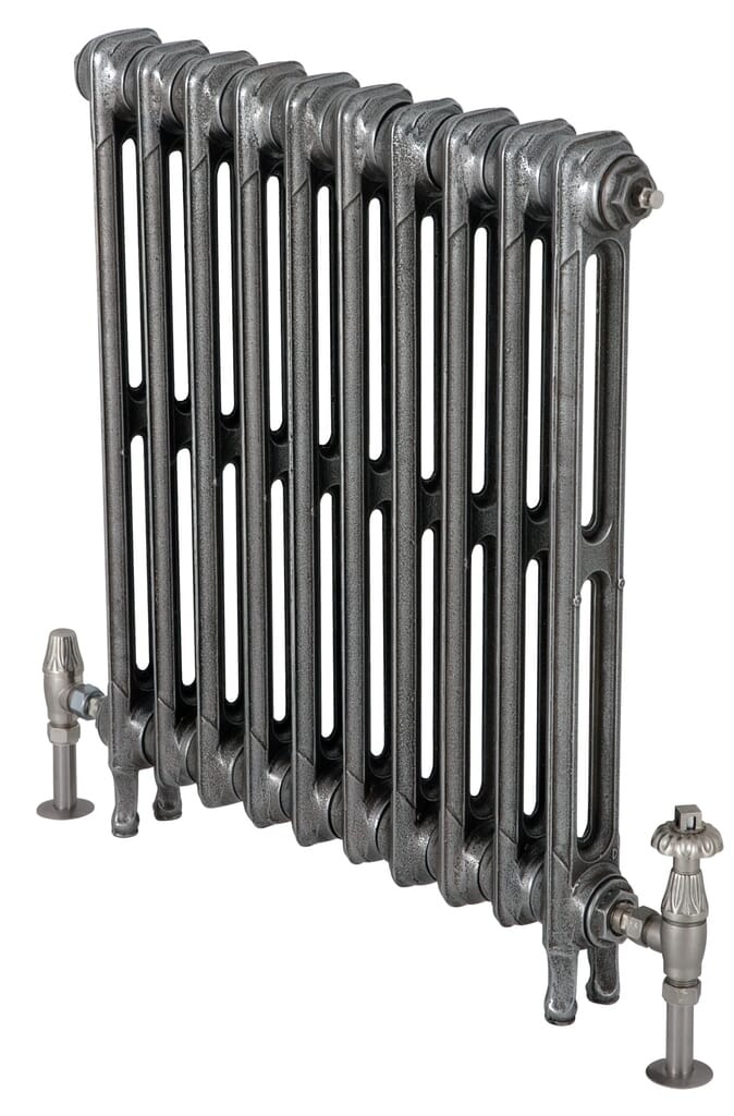 Carron Victorian 2 Column 615mm Tall Cast Iron Radiator 12 Sections Long - Victorian615/12hb