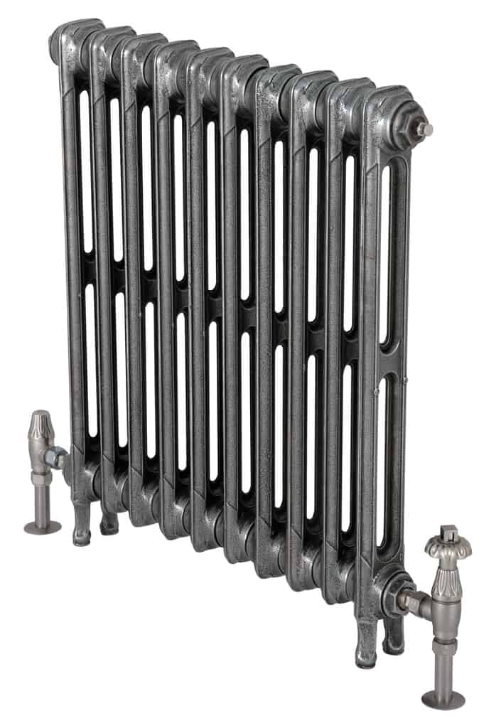Victorian 2 Column 615mm Tall Cast Iron Radiator 12 Sections Long