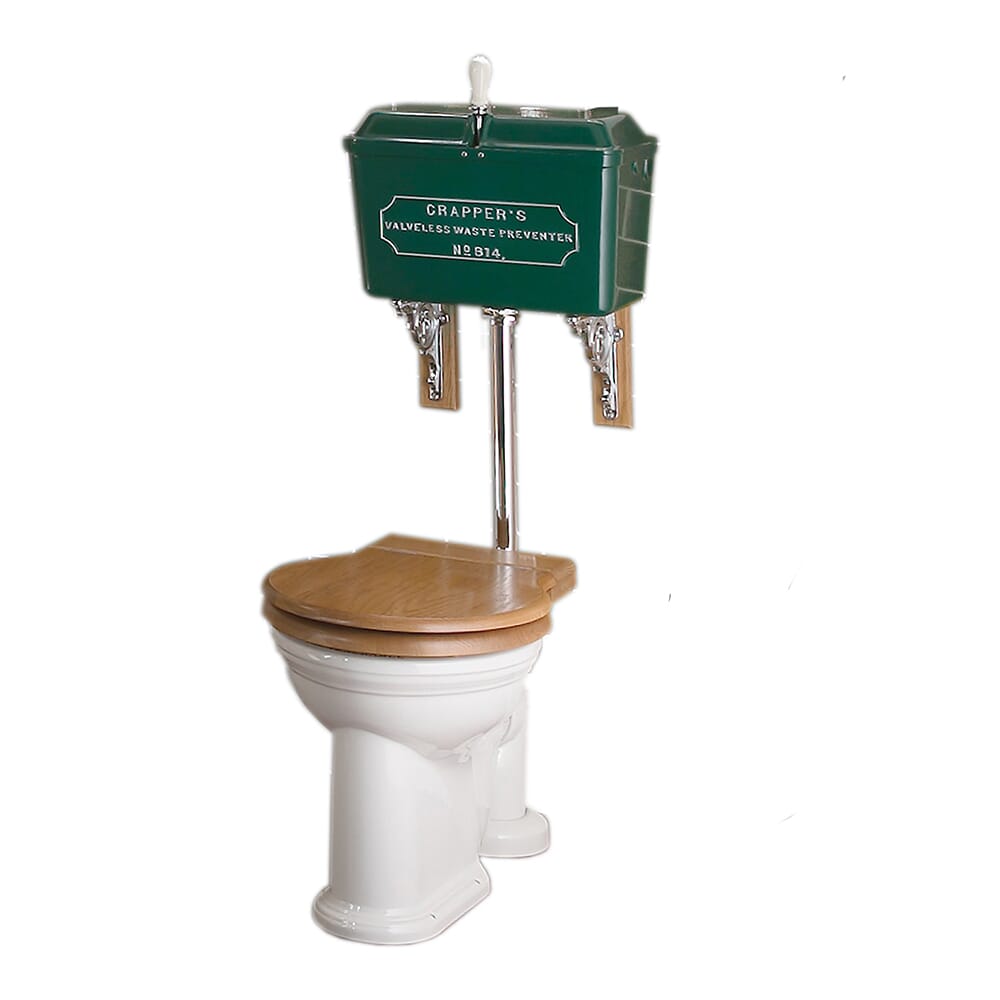 Thomas Crapper Low-Level WC Complete Set - TCLL1