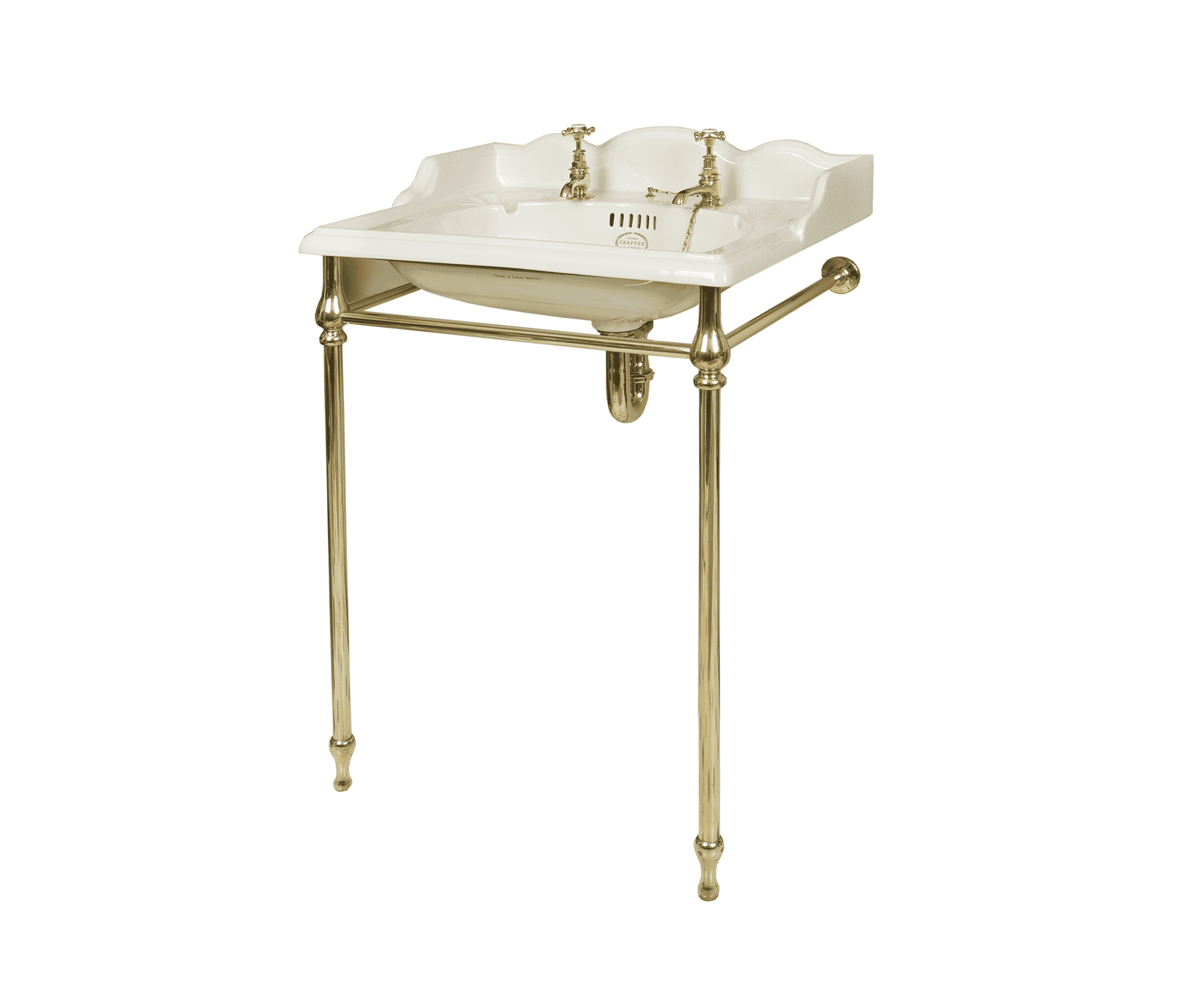 Thomas Crapper Marlborough Basin On Wash Stand Set - TCWSS1