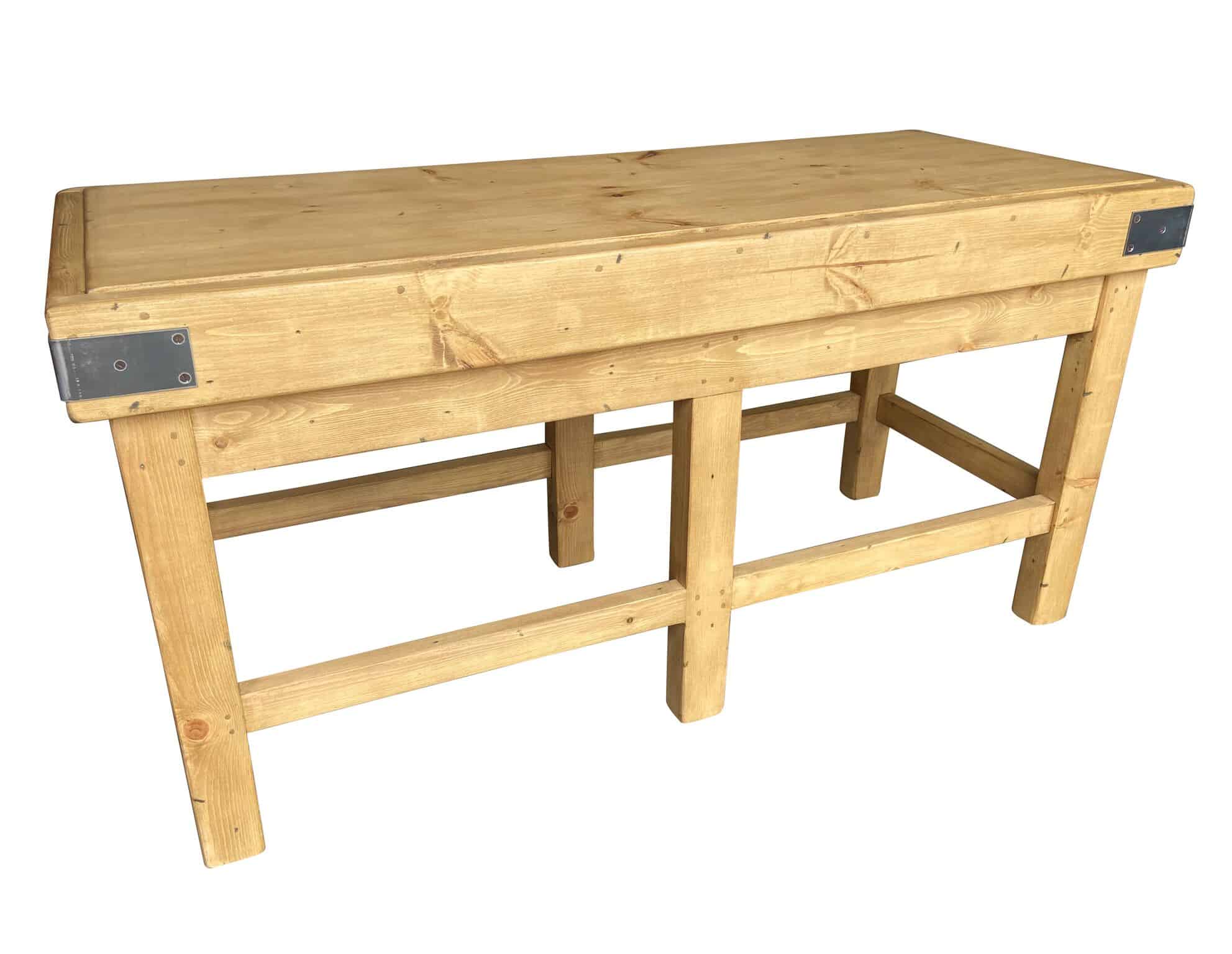 Bespoke Reclaimed Pine Butchers Block Unit