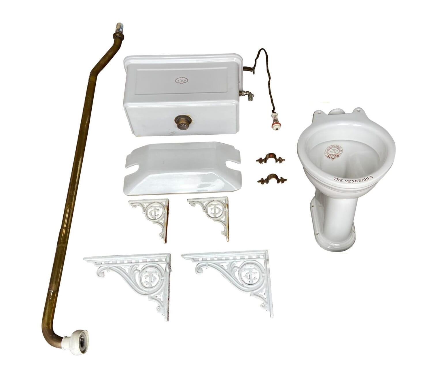 Reclaimed Thomas Crapper High Level Toilet Cistern - TCSH