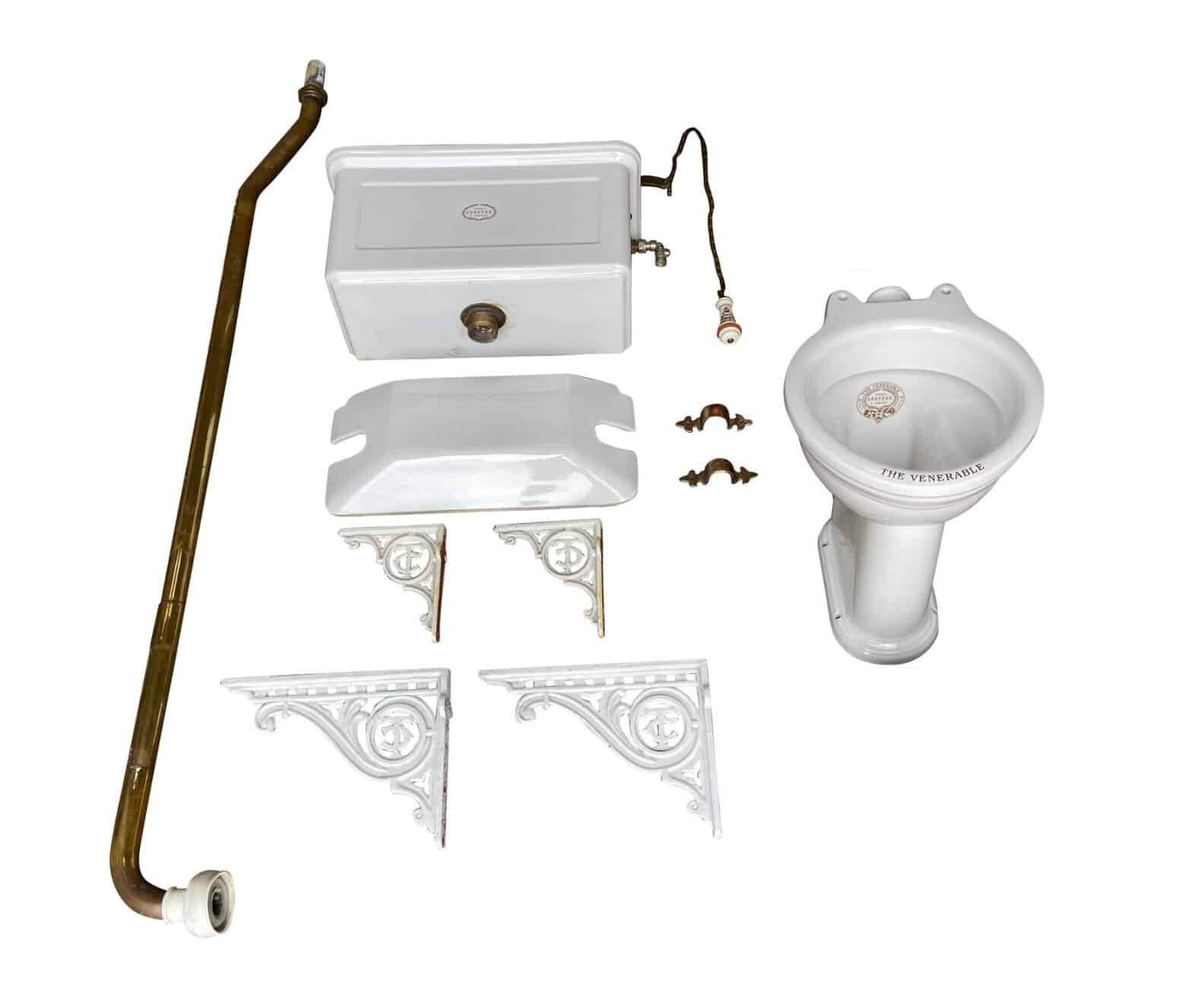 Reclaimed Thomas Crapper High Level Toilet Cistern