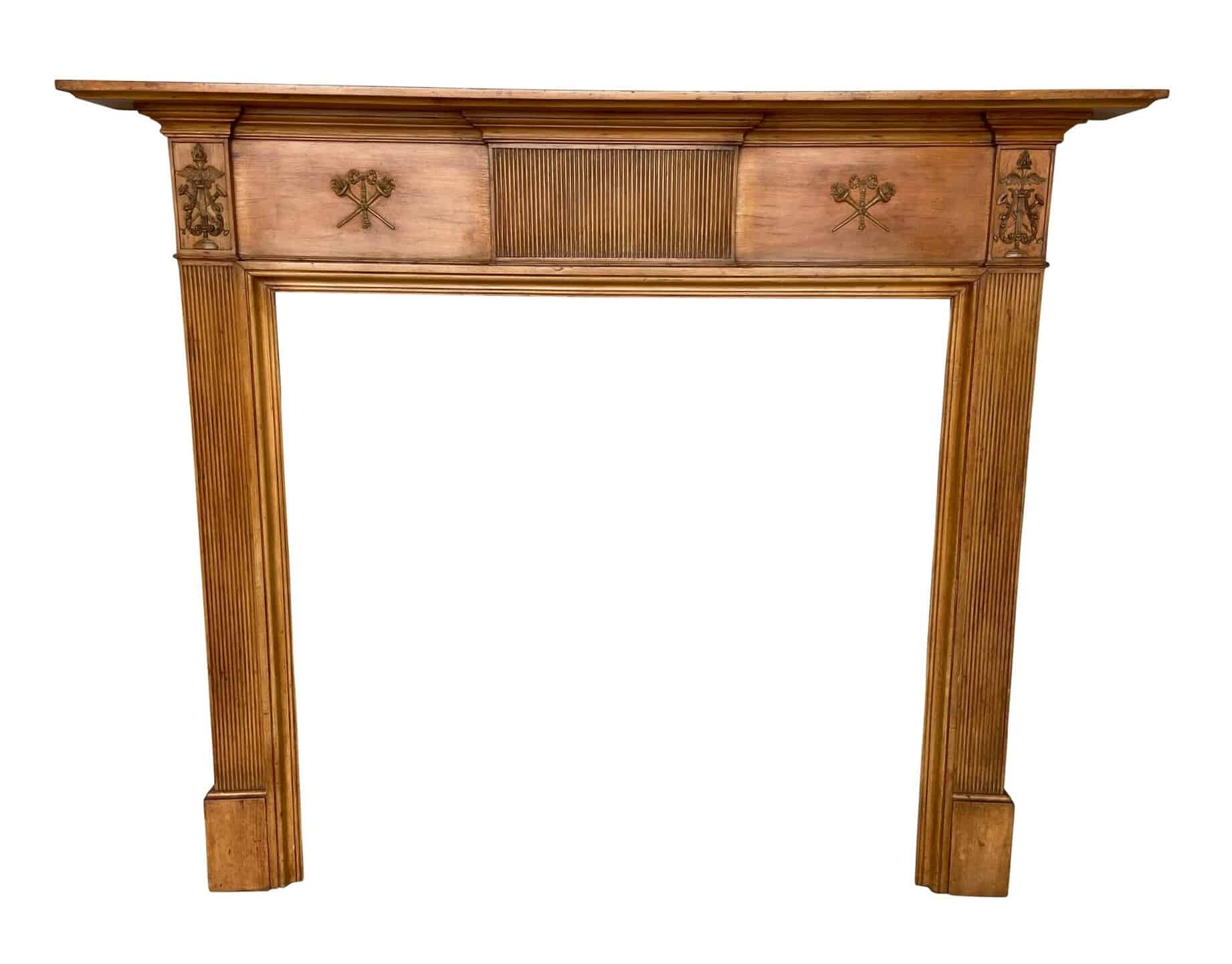 Reclaimed Wooden Fireplace Surround