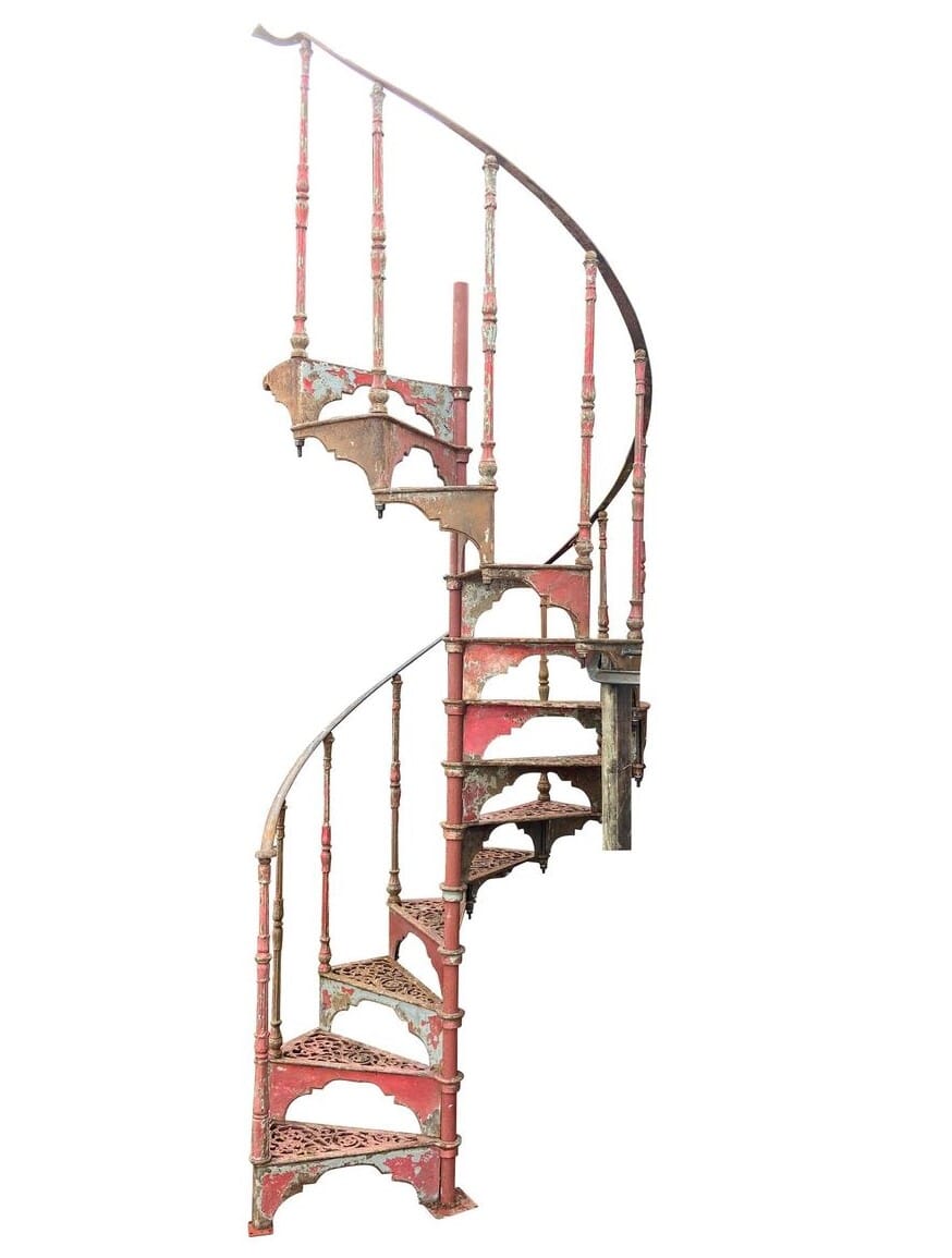 Reclaimed Genuine Cast Iron Haywards Spiral Staircase - 9475