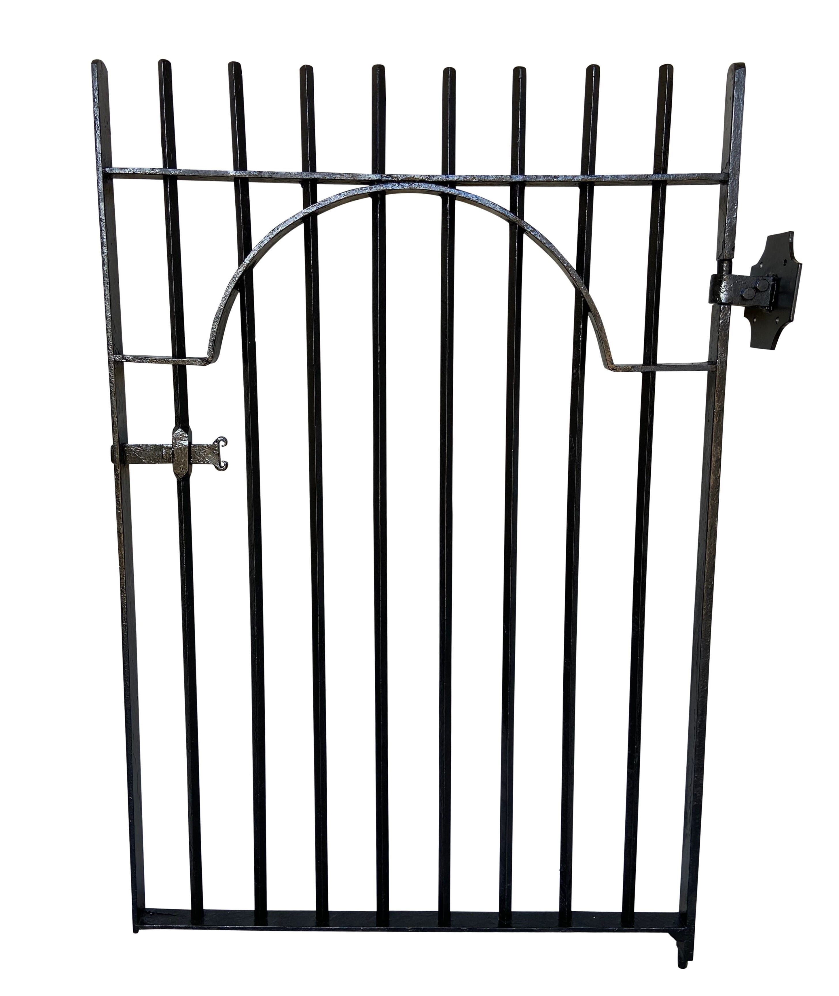 Wrought Iron Reclaimed Garden Pedestrian Gate - 9510