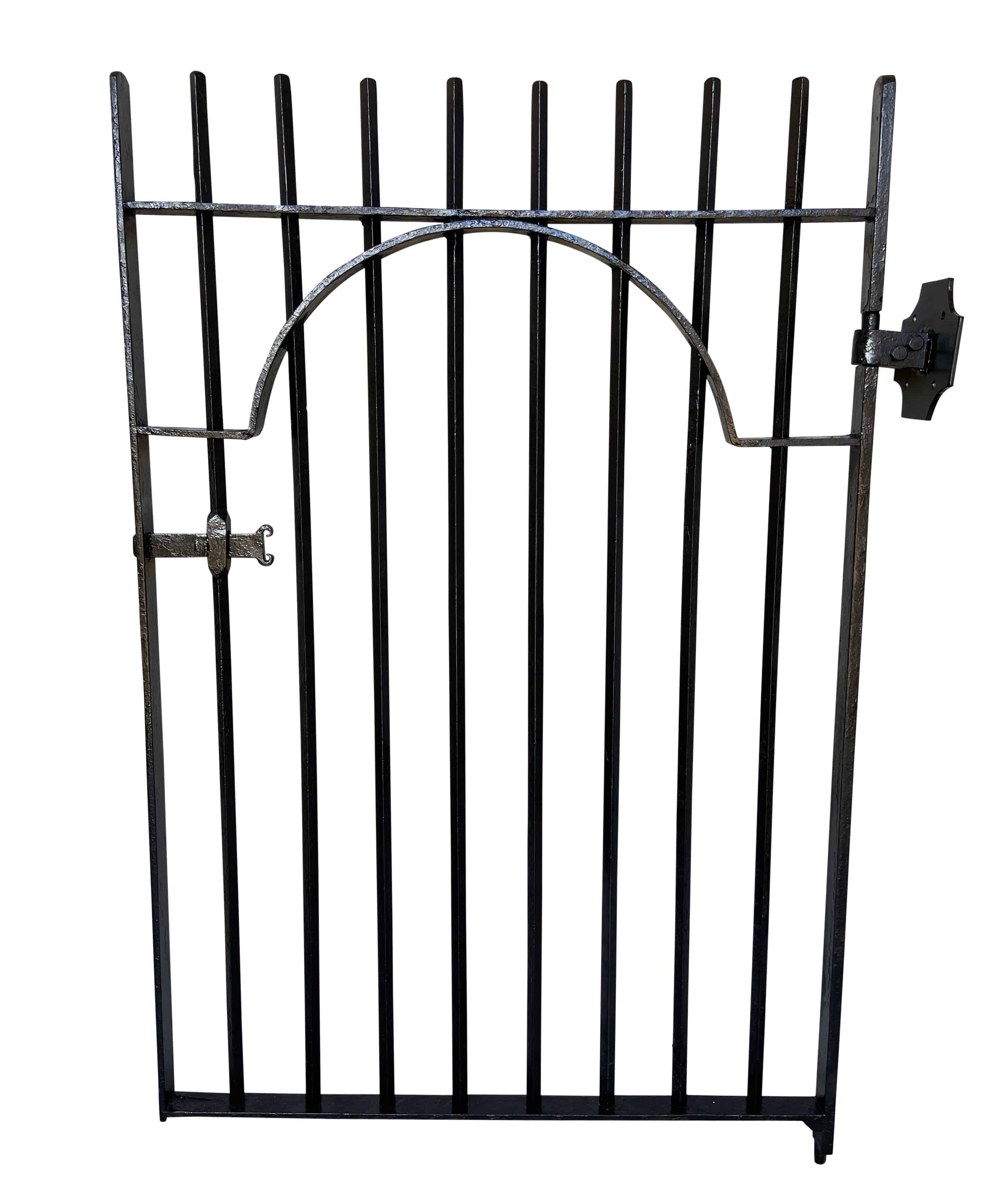 Wrought Iron Reclaimed Garden  Pedestrian Gate