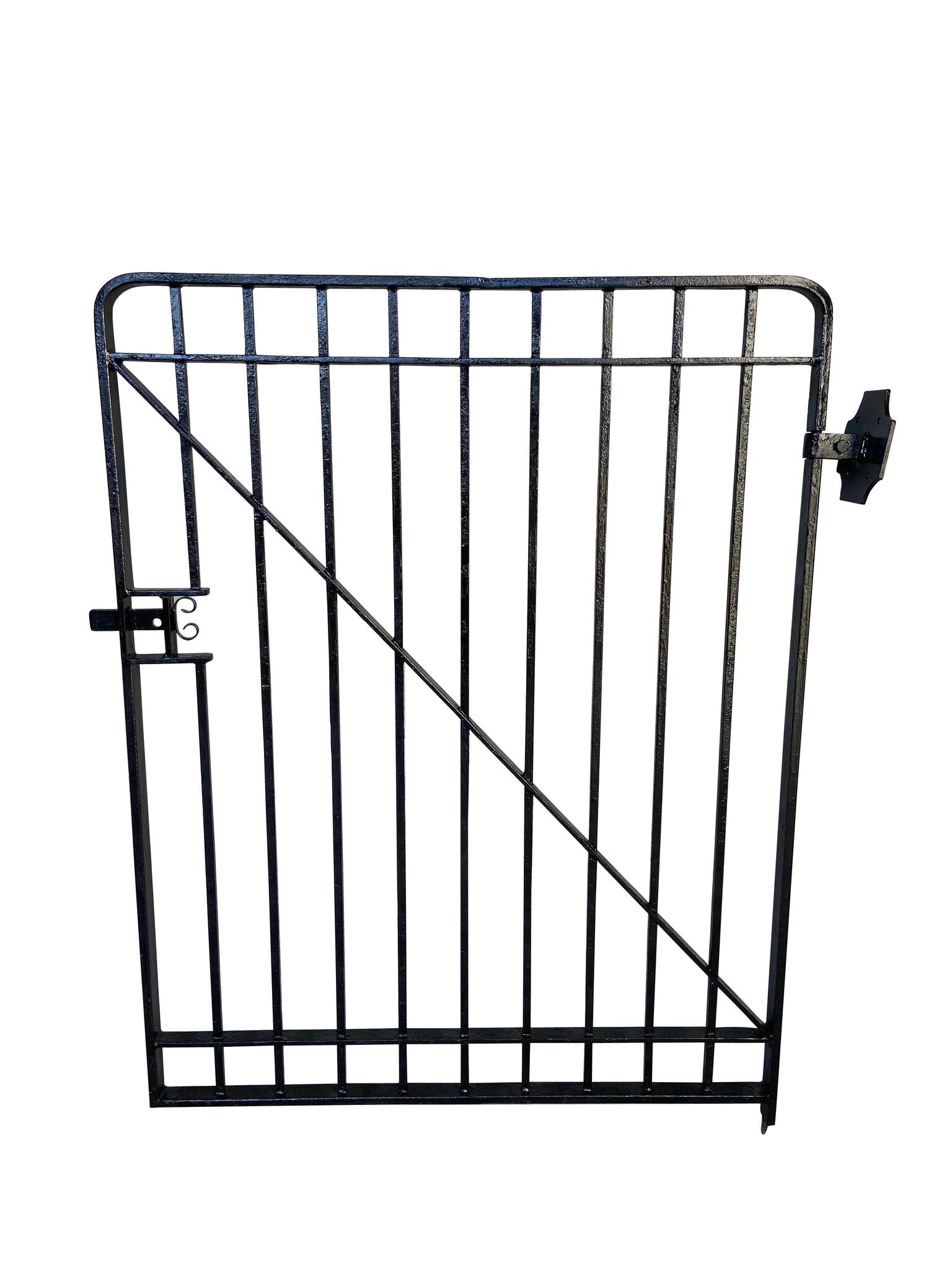 Wrought Iron Reclaimed Genuine Garden Pedestrian Gate - 9512