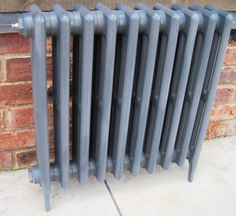 Cast Iron Victorian 4 Column Radiator 660mm Tall 10 Sections Long - 660/10/Vict