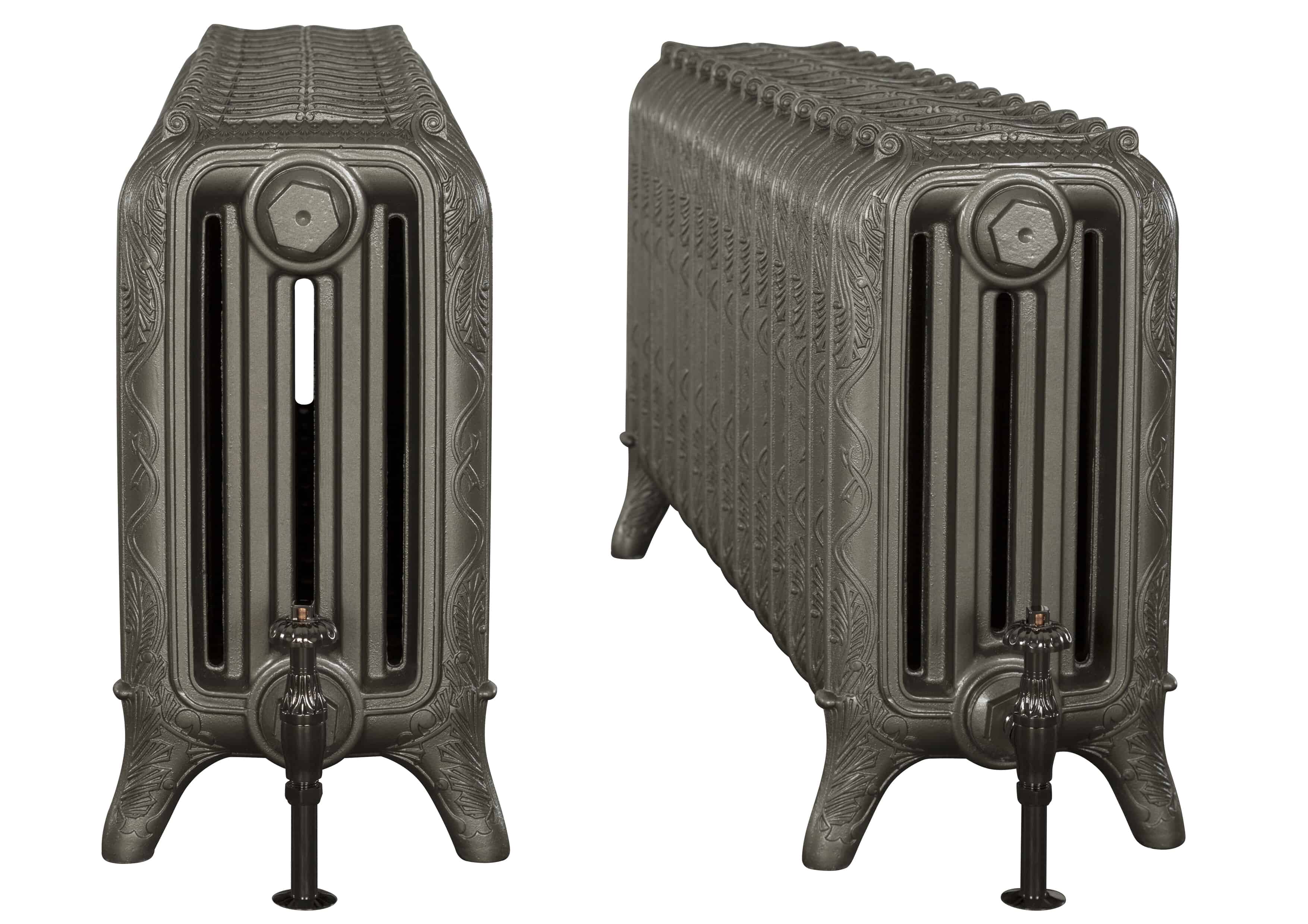 New Cast Iron Ribbon 4 Column Radiator 14 Sections Long