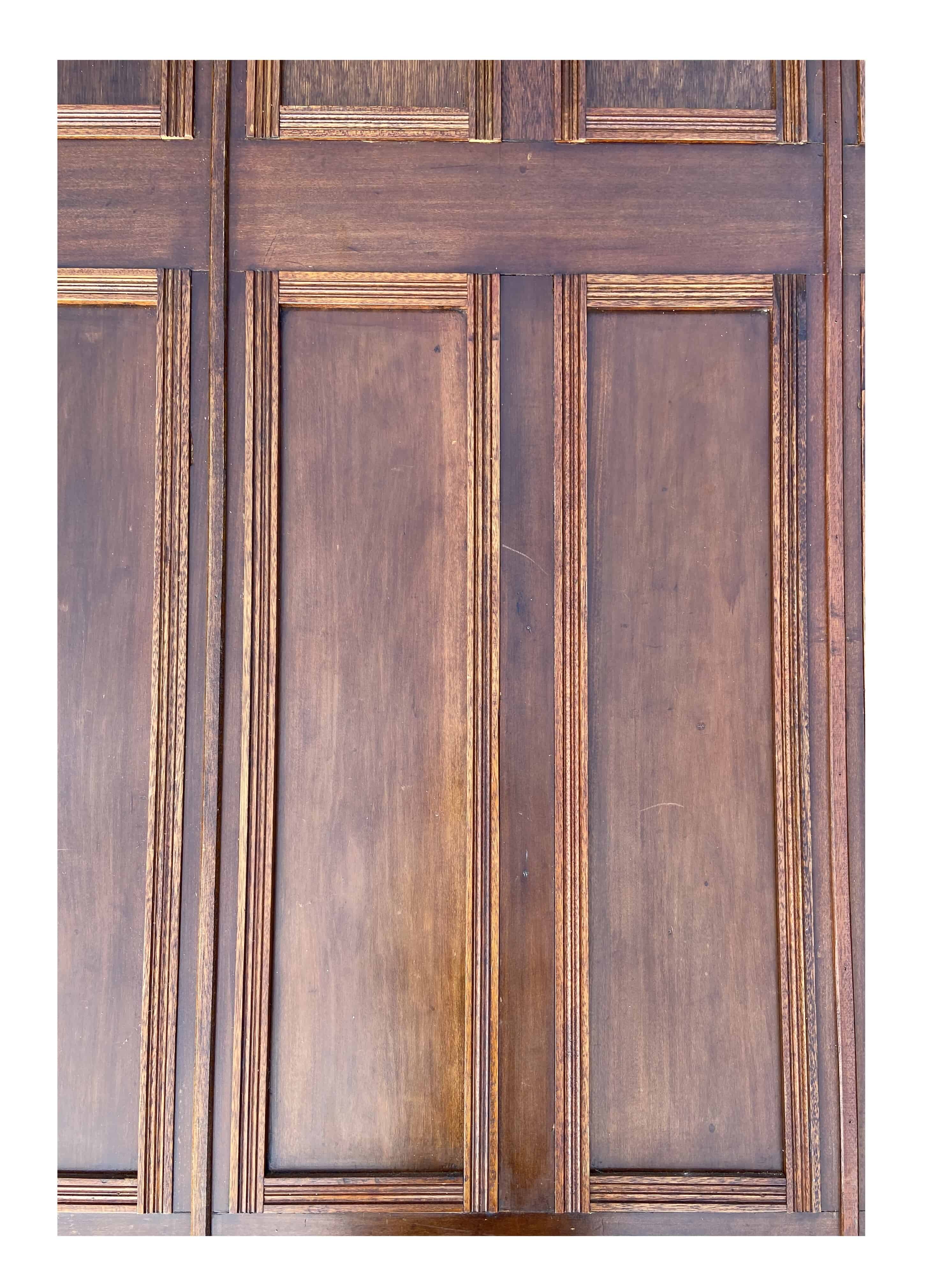 Reclaimed Hardwood Panelling