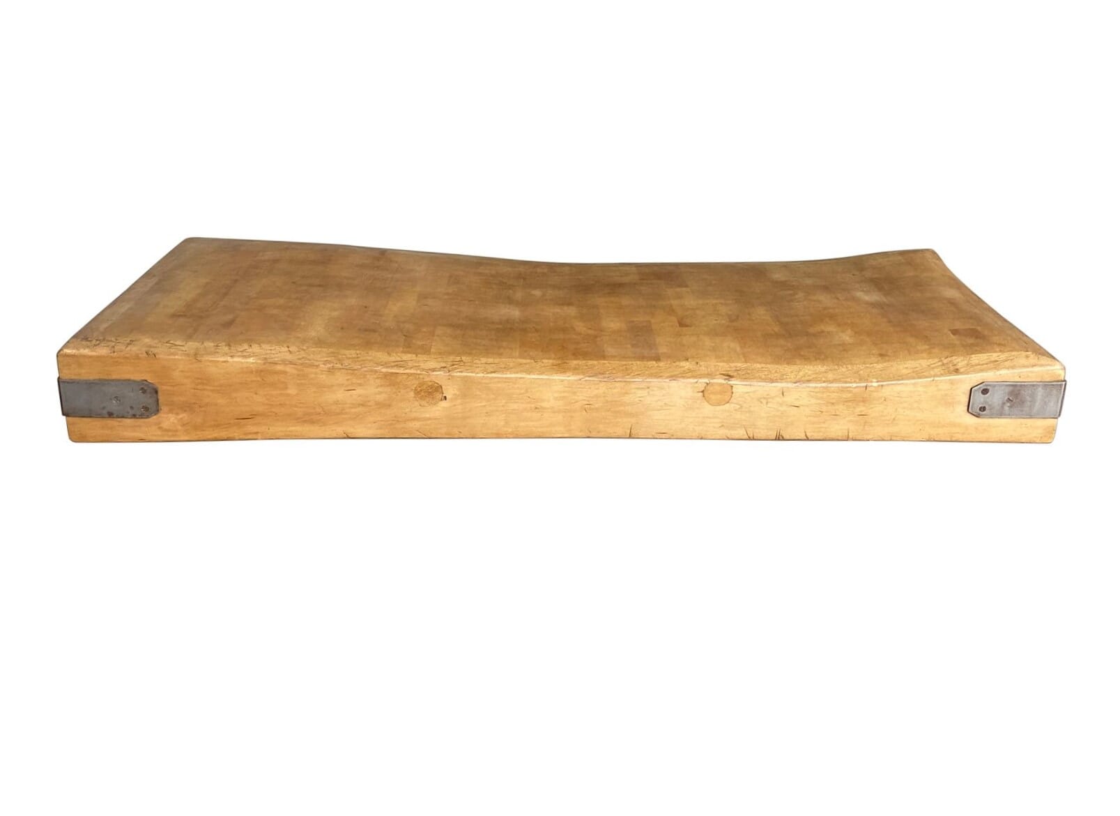Original Old Kitchen Maple Butchers Chopping Block - 9563