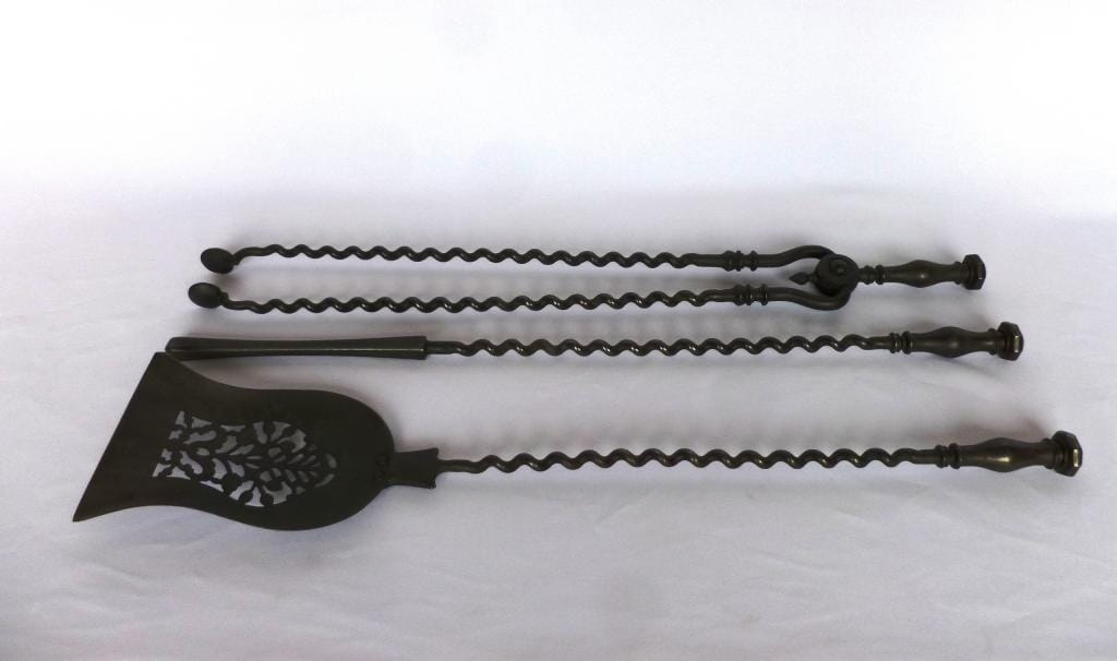 Set of Antique Fireplace Irons - 6624