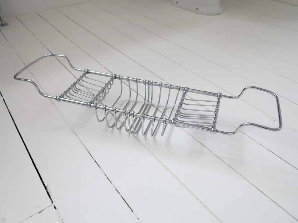 Victorian Solid Brass Chrome Plated Bath Accessories Holder