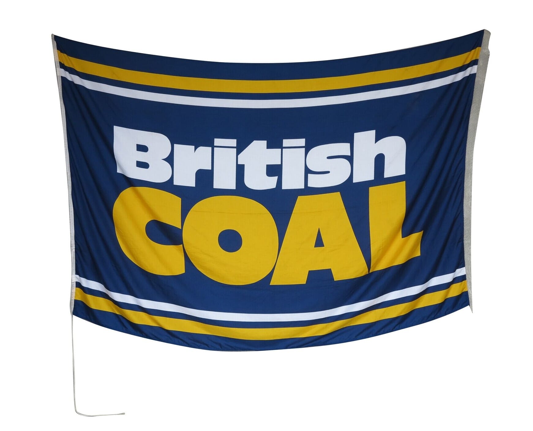 British Coal Flag From Kellingley Colliery  - 9196