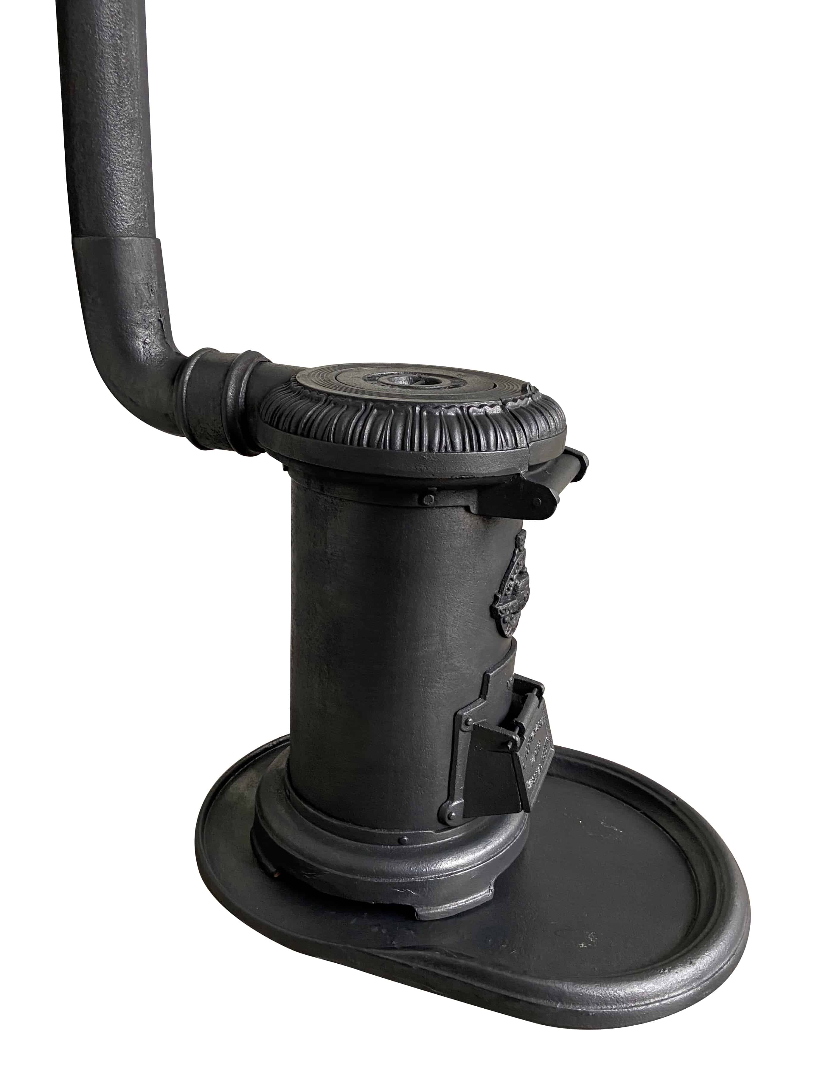 Antique Reclaimed Tortoise Cast Iron Stove No 1