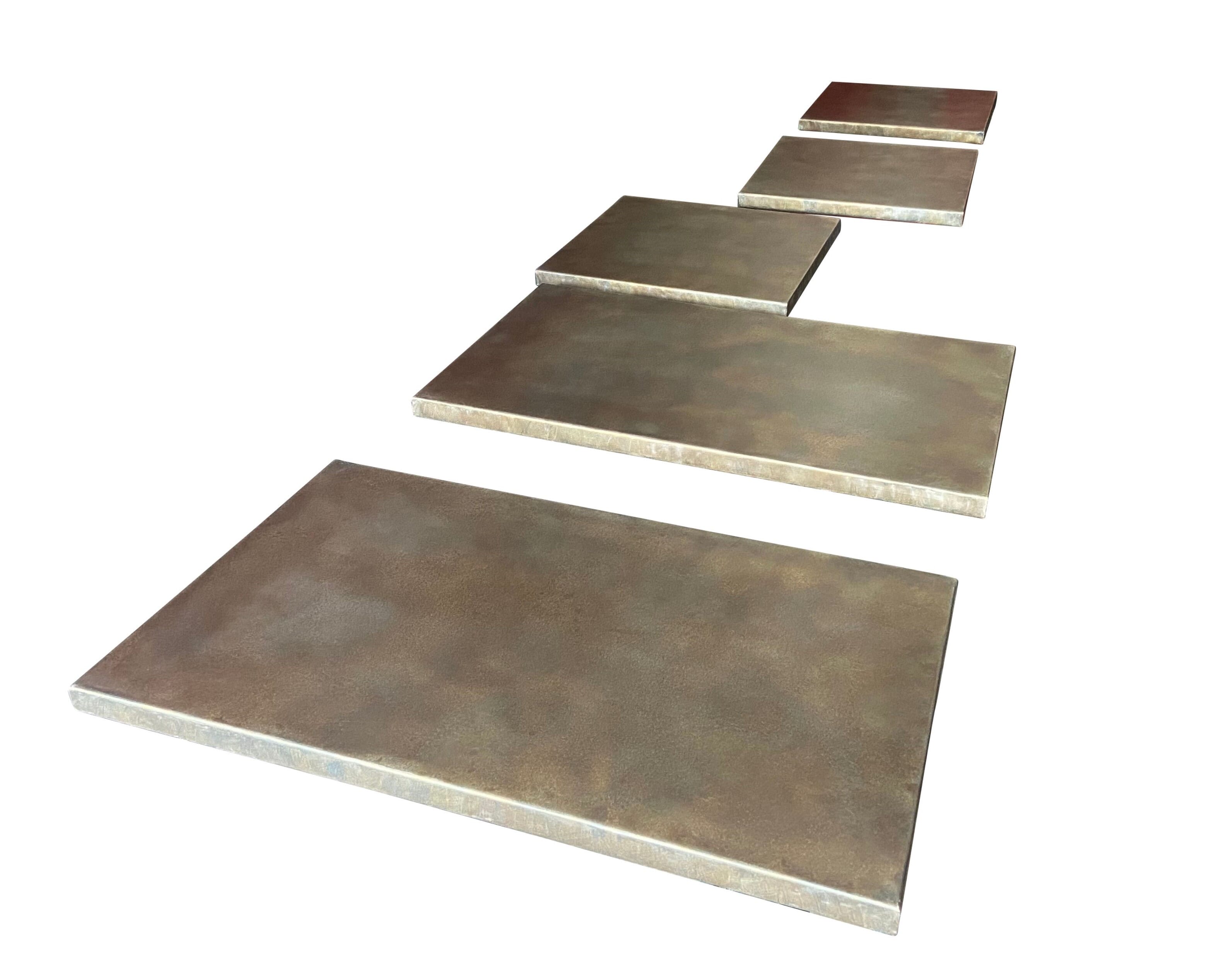 Handmade Restaurant Antique Zinc Table Tops - D1924