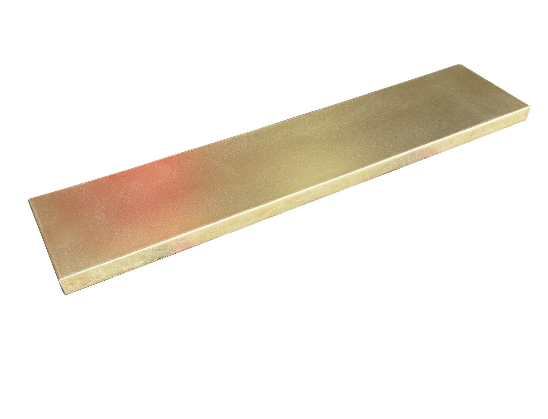 Handmade Matt Brass Kitchen Worktop - D1926
