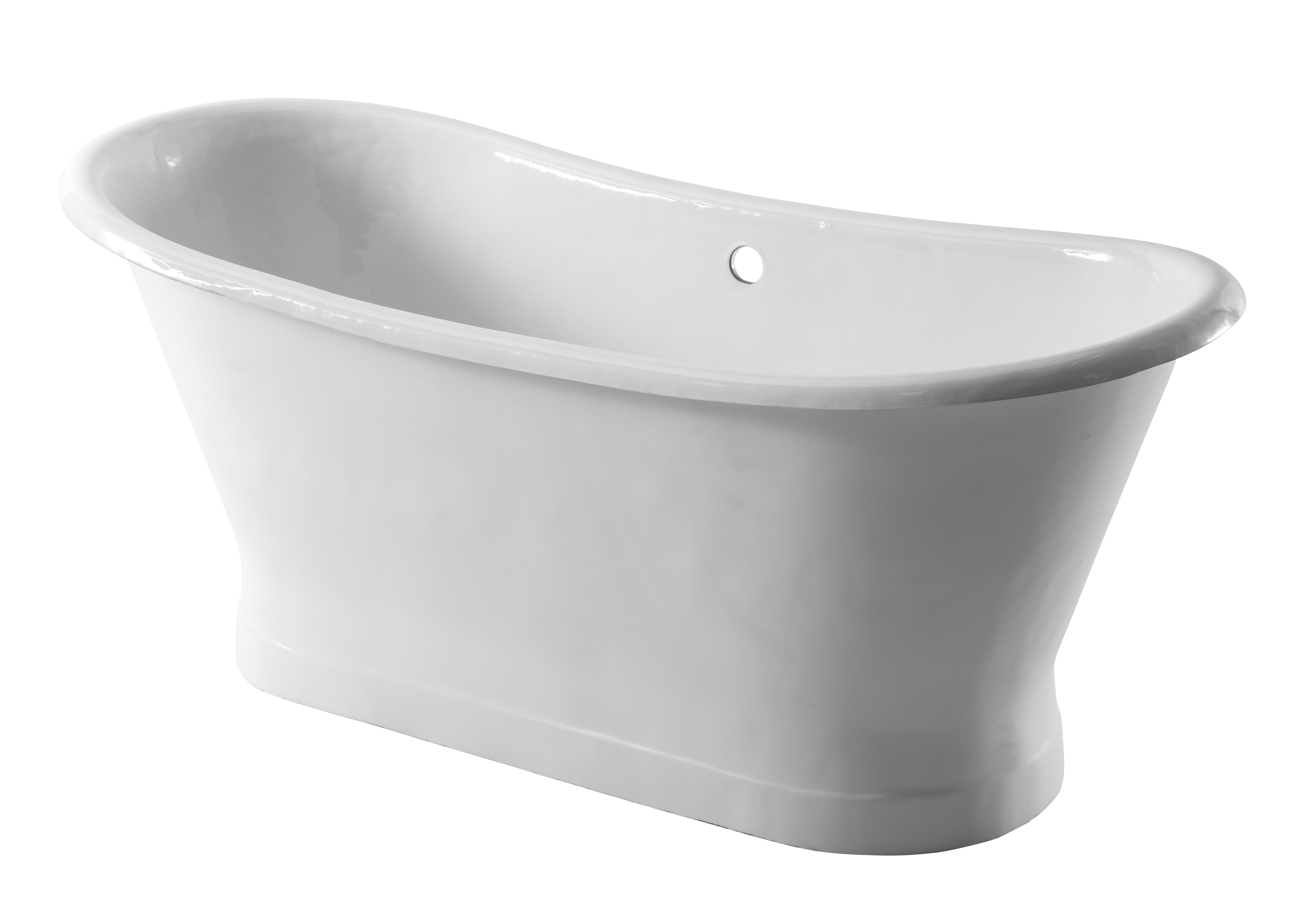 The Lyon Cast Iron Roll Top Bath - APB-76-NTH