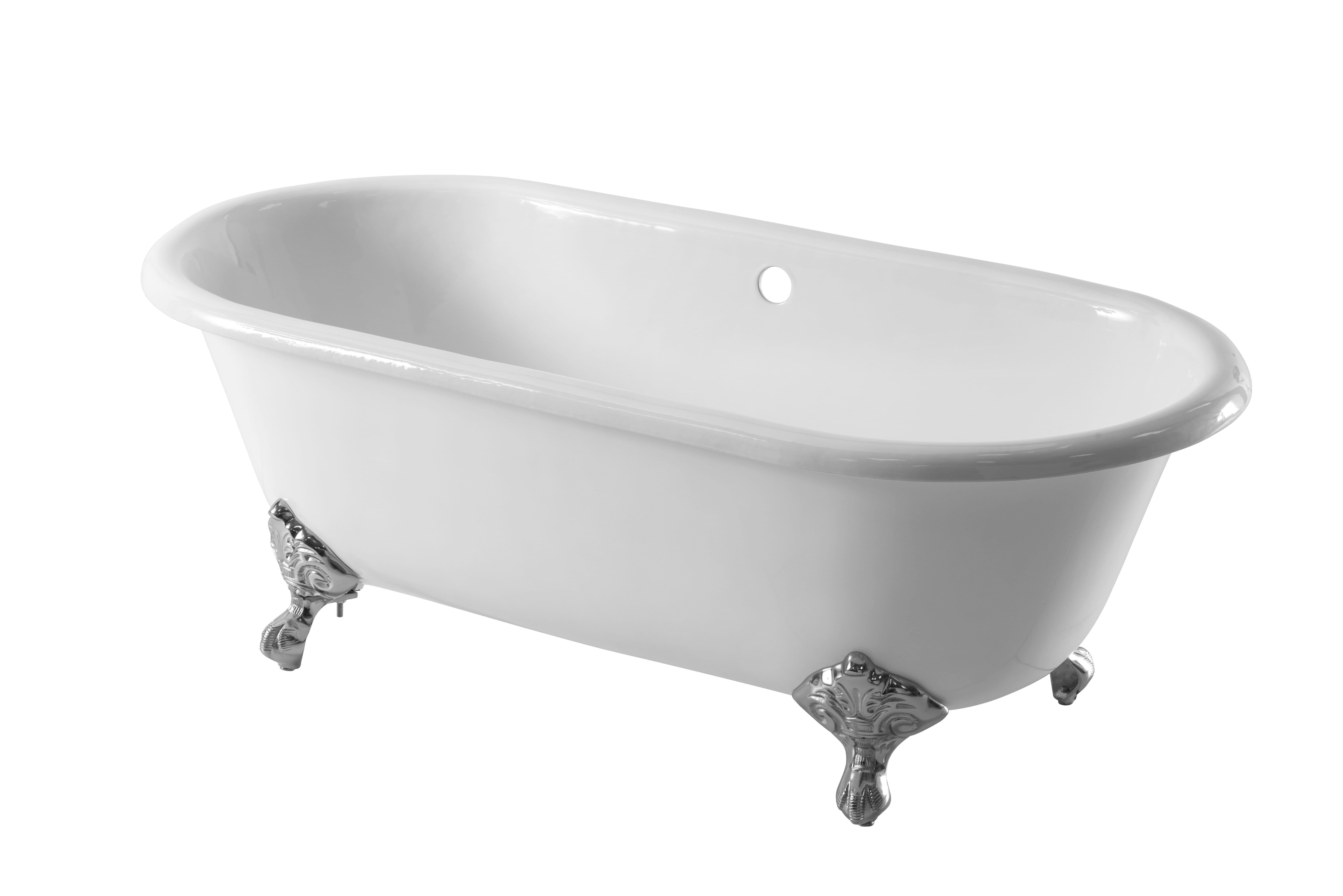 The Cheverney Cast Iron Double Ended Roll Top Bath - APB-89-1 NTH