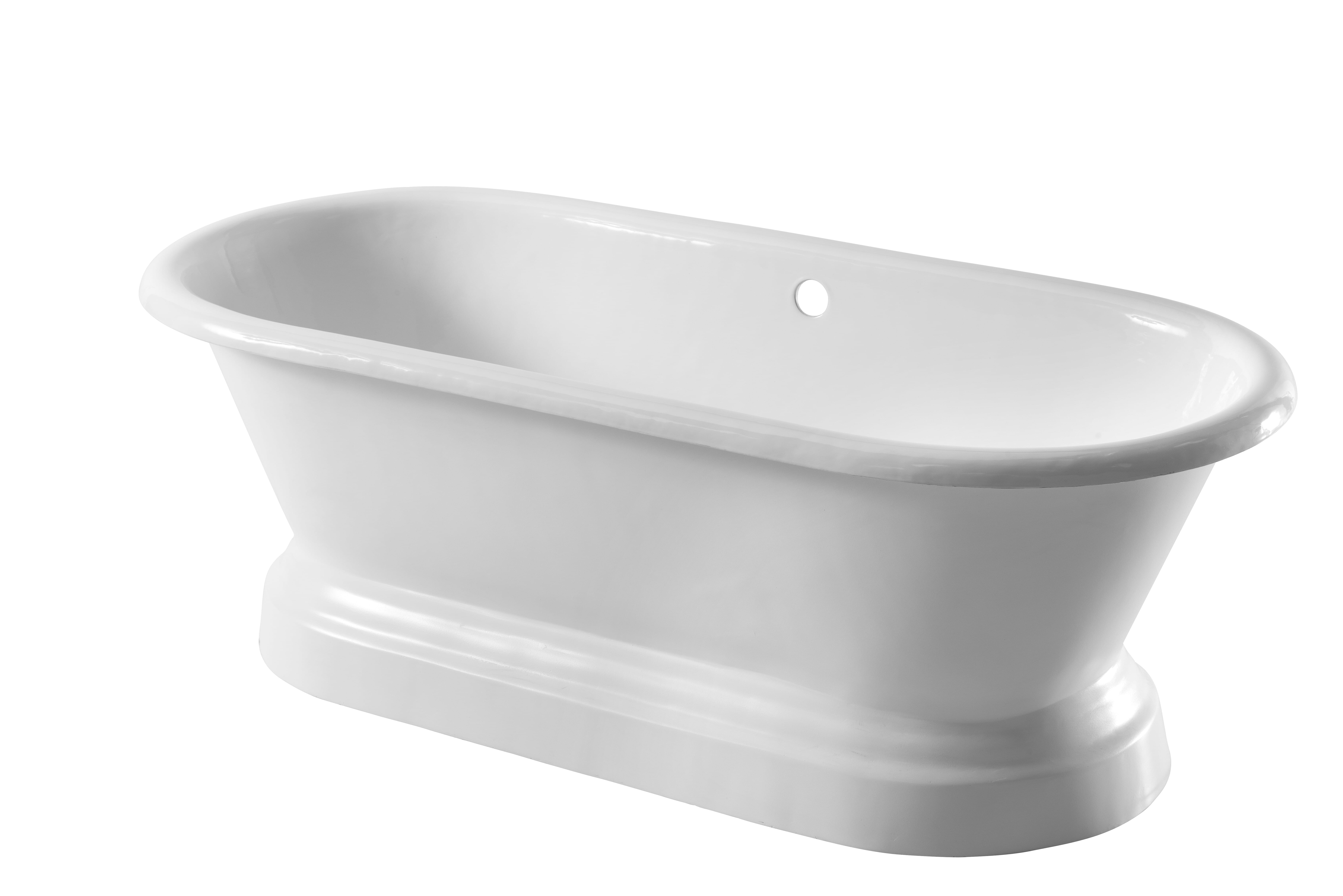 The Chaumont Cast Iron Plinth Bath - APB-89-2 NTH