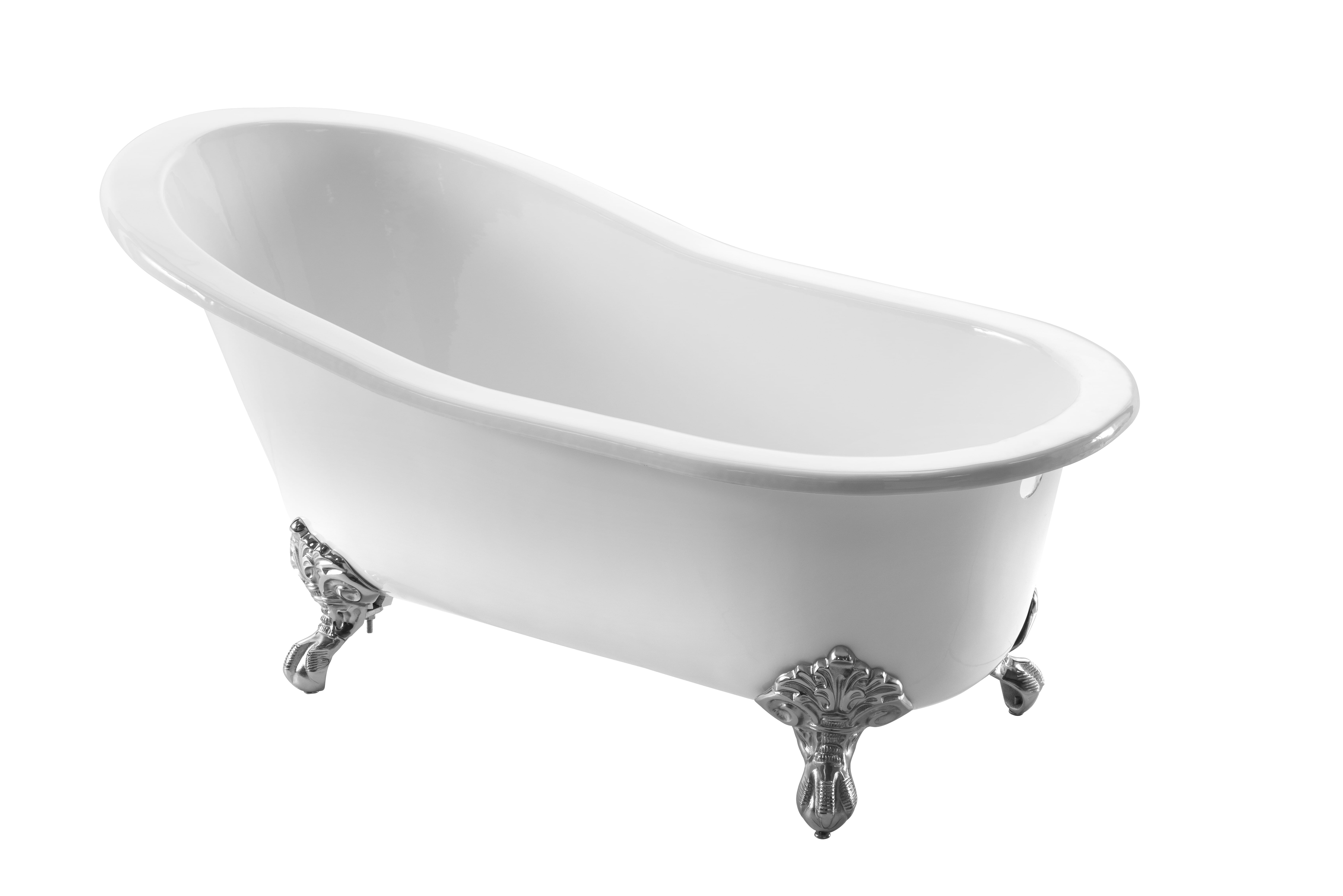 The Bordeaux Cast Iron Roll Top Bath - APB-88 NTH