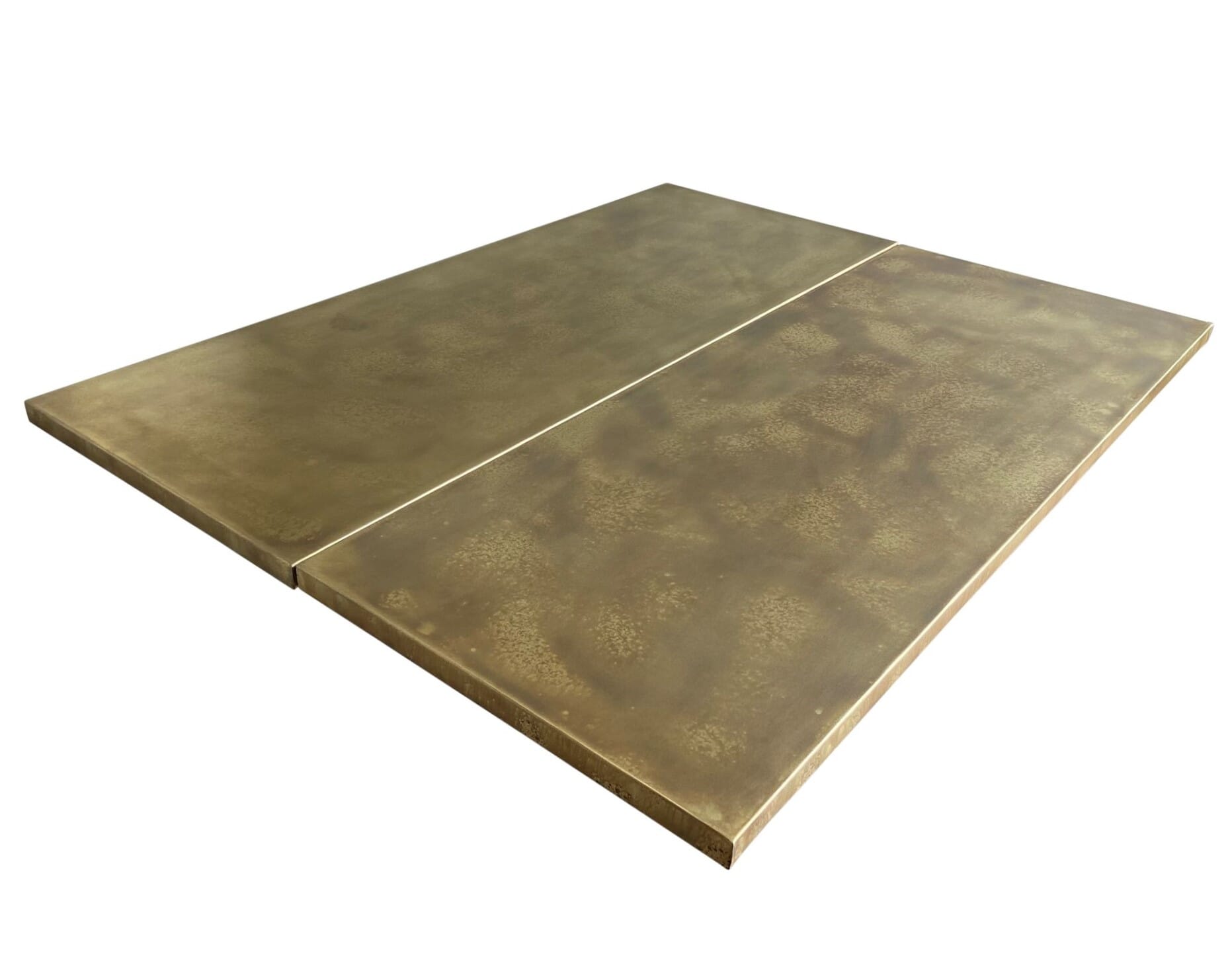 Handmade Antique Brass Kitchen Worktop - D1927
