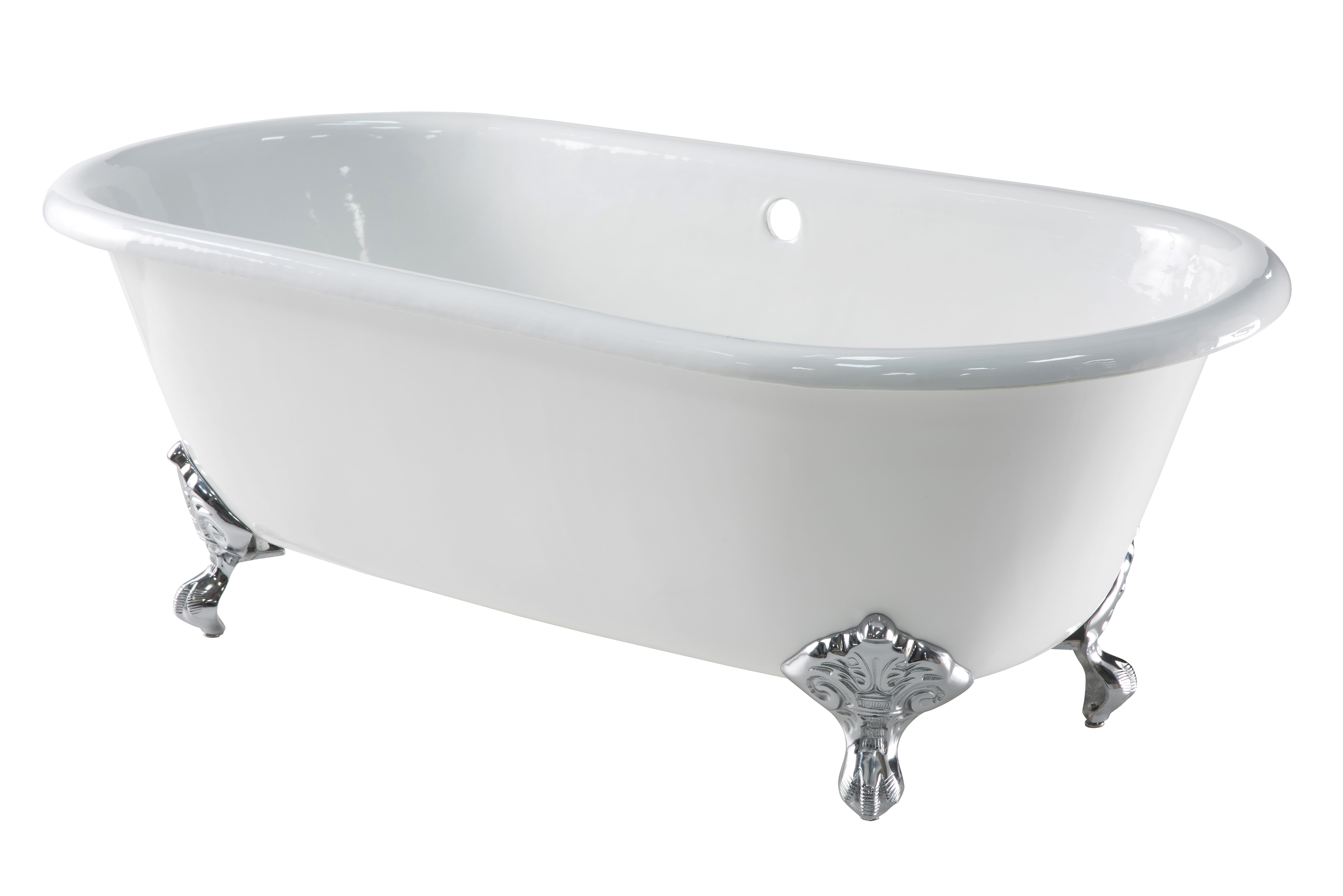 The Moulin Cast Iron Double Ended Roll Top Bath - APB-70