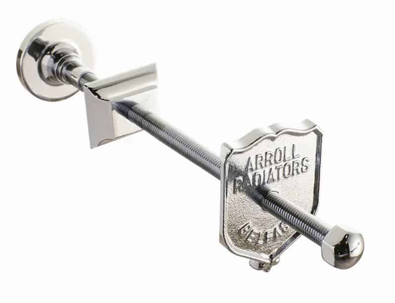 Antique Brass Finish Arroll Cast Iron Radiator Wall Stay