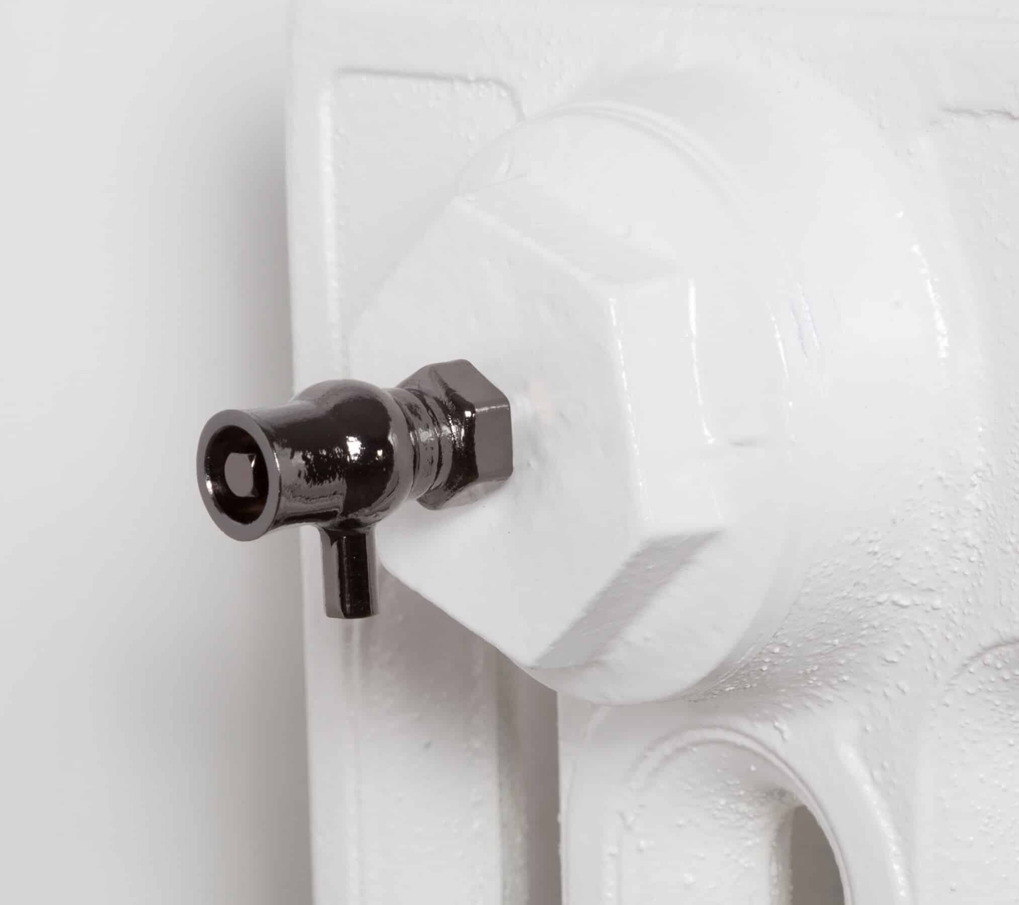 Black Nickel Bleed Vent For Cast Iron Radiators